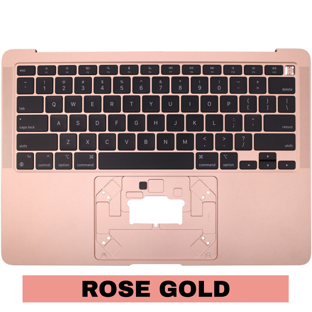 For MacBook Air 13" (A2337 / 2020) Top Case With Keyboard Replacement / US Version (Rose Gold)