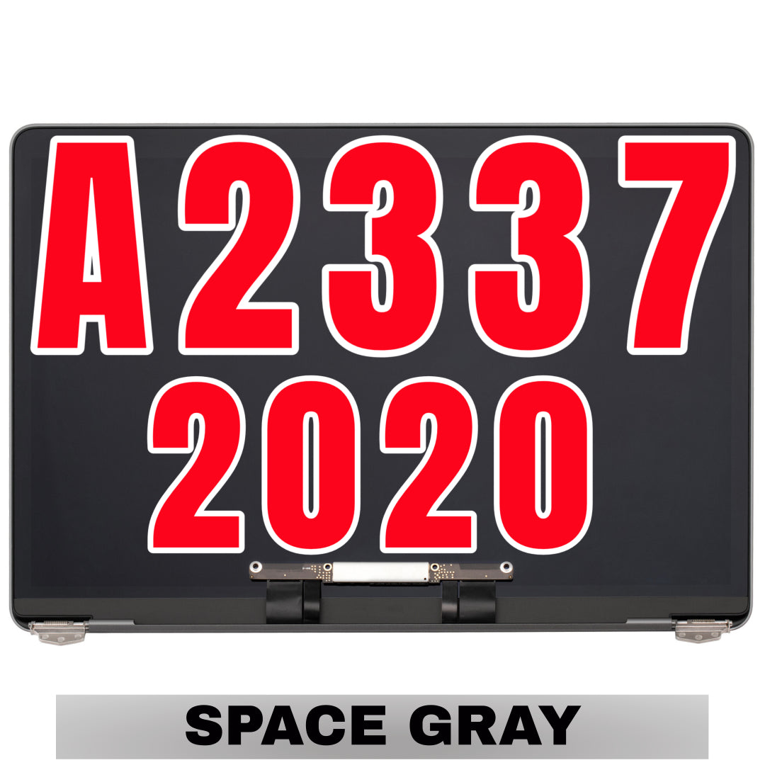 For MacBook Air 13" (A2337 / 2020) LCD Screen With Top Cover / Light Sensor Replacement (Space Gray)