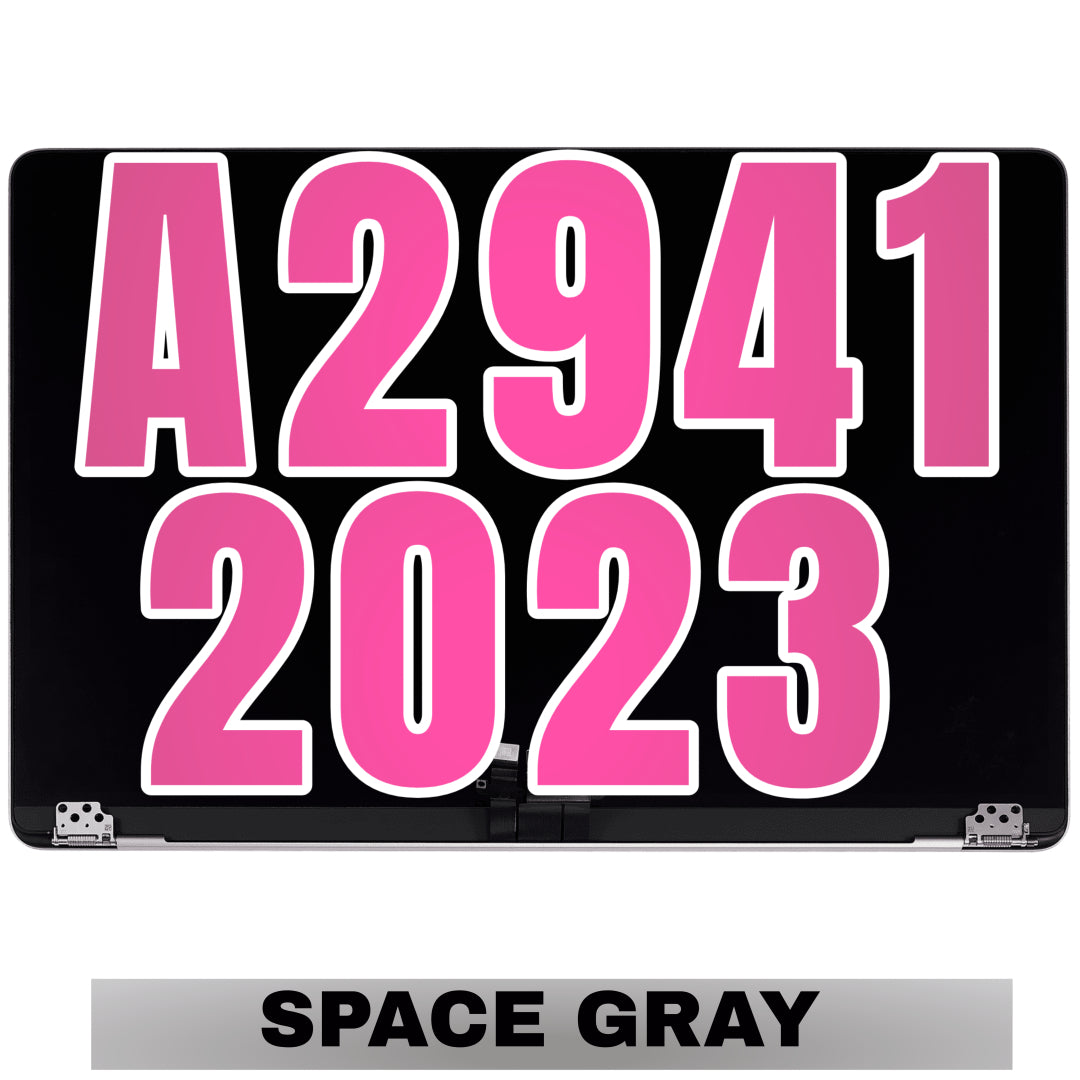For MacBook Air 15" (A2941 / 2023) / Air 15" (A3114 / 2024) LCD Screen With Top Cover / Light Sensor Replacement (Aftermarket) (Space Gray)