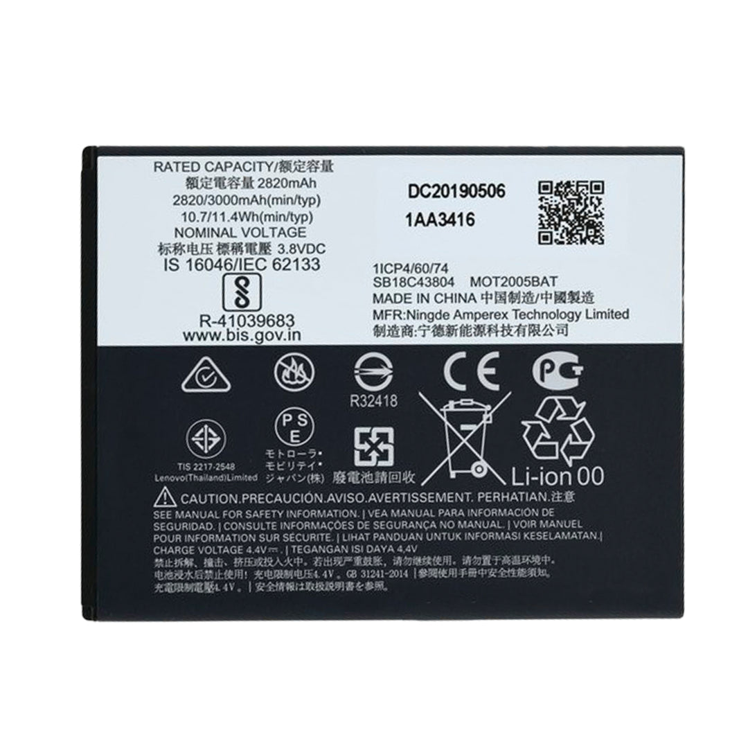 For Moto E6 (XT-2005 / 2019) Battery Replacement (Premium)