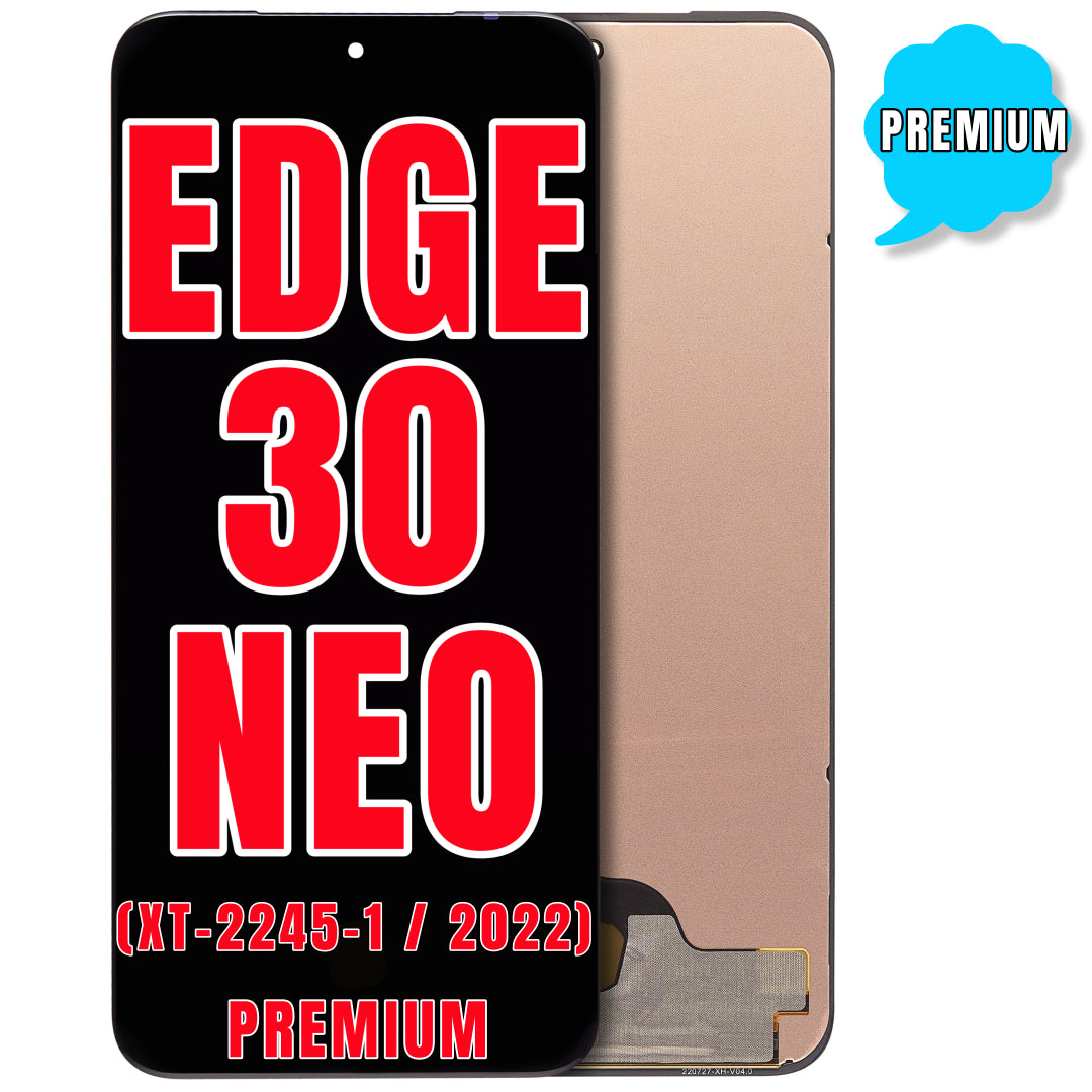 For Moto Edge 30 Neo (XT-2245-1 / 2022) LCD Screen Replacement Without Frame (Premium) (All Colors)