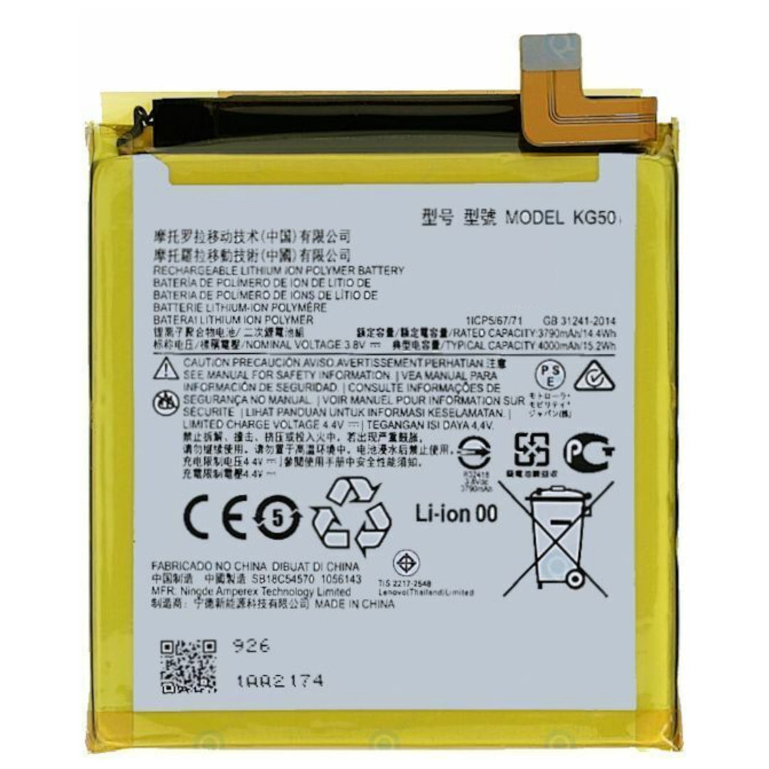 For Moto One Hyper (XT-2027 / 2019) Battery Replacement (Premium) (KG50)