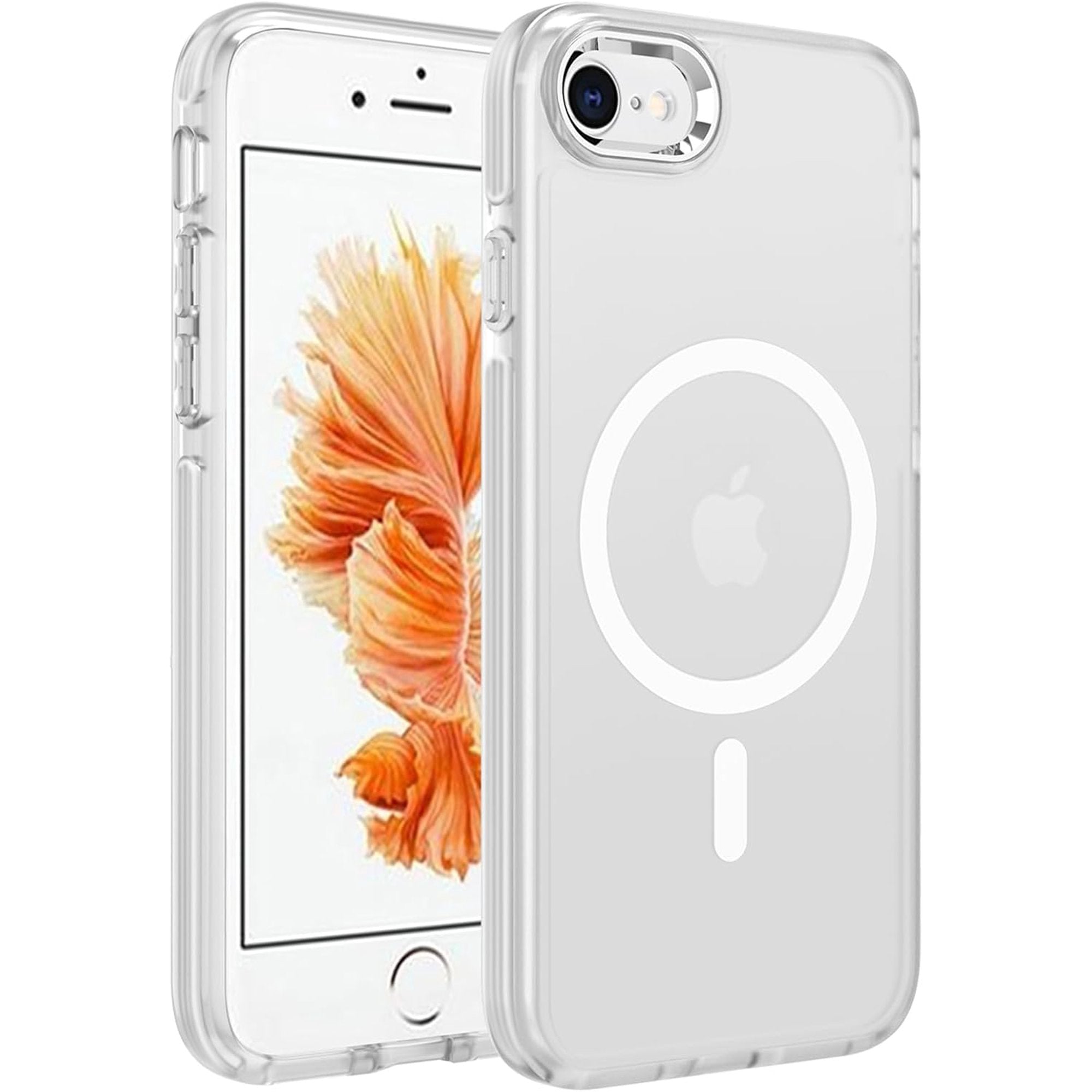 For iPhone 7 / 8 / SE Clear Cases Compatible With MagSafe
