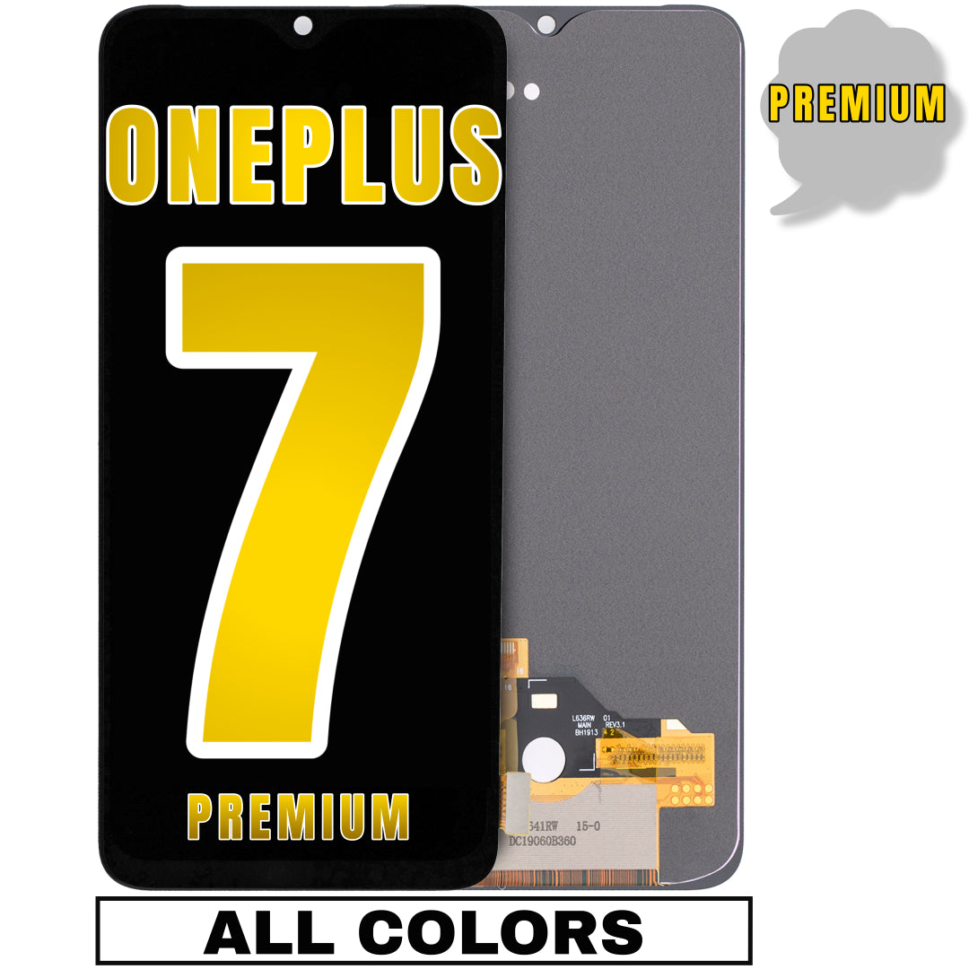 For OnePlus 7 OLED Screen Replacement Without Frame (Premium) (All Colors)