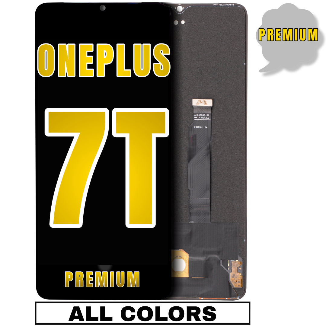 For OnePlus 7T LCD Screen Replacement Without Frame (Premium) (All Colors)