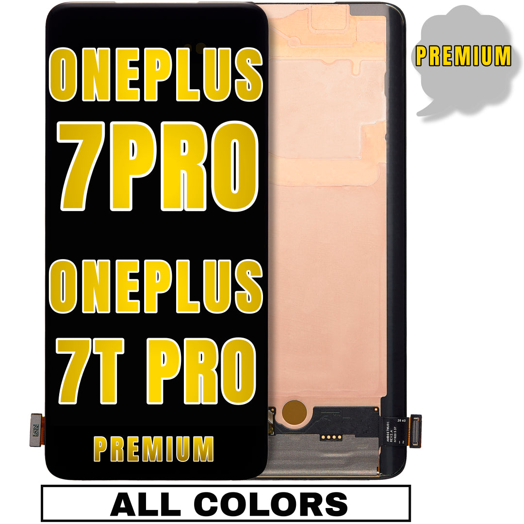 For OnePlus 7 Pro / OnePlus 7T Pro OLED Screen Replacement Without Frame (Premium) (All Colors)