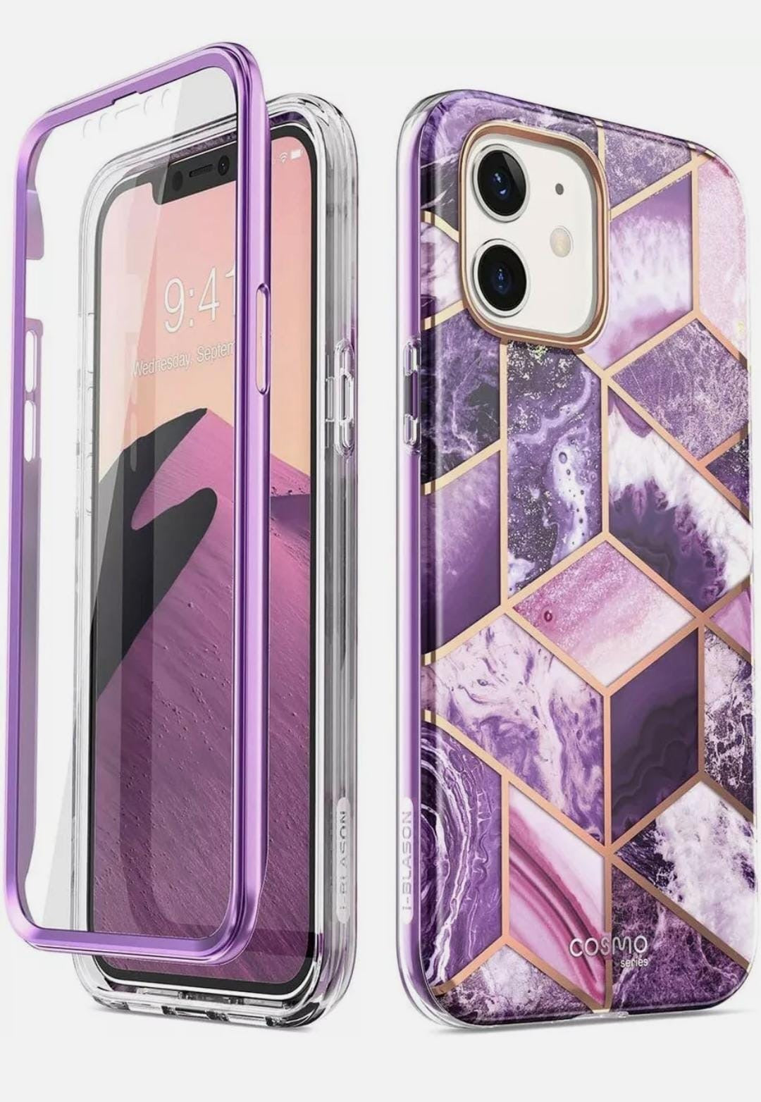 For iPhone 12 / 12 Mini / 12 Pro / 12 Pro Max Marble Design Slim Cases (All Colors)