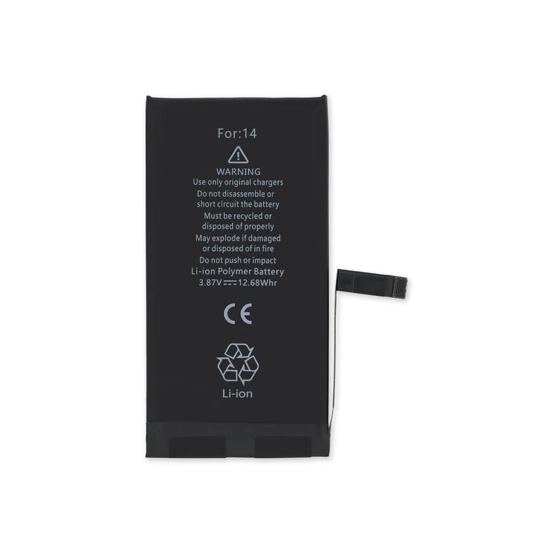 For iPhone 14 Battery Replacement / NONE OEM (Support Diagnostic Screen)