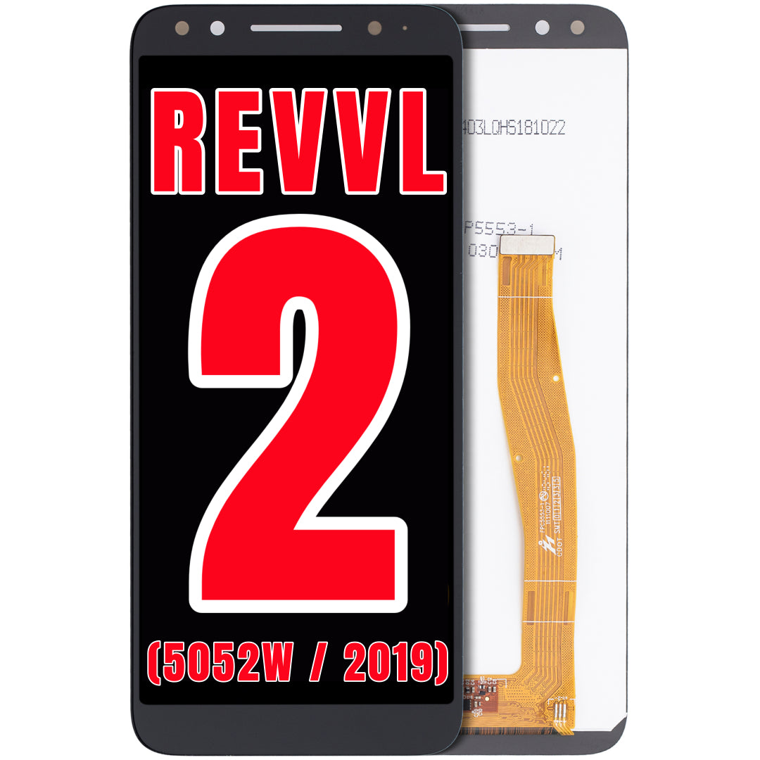 For T-Mobile Revvl 2 (5052W / 2019) LCD Screen Replacement Without Frame (All Colors)