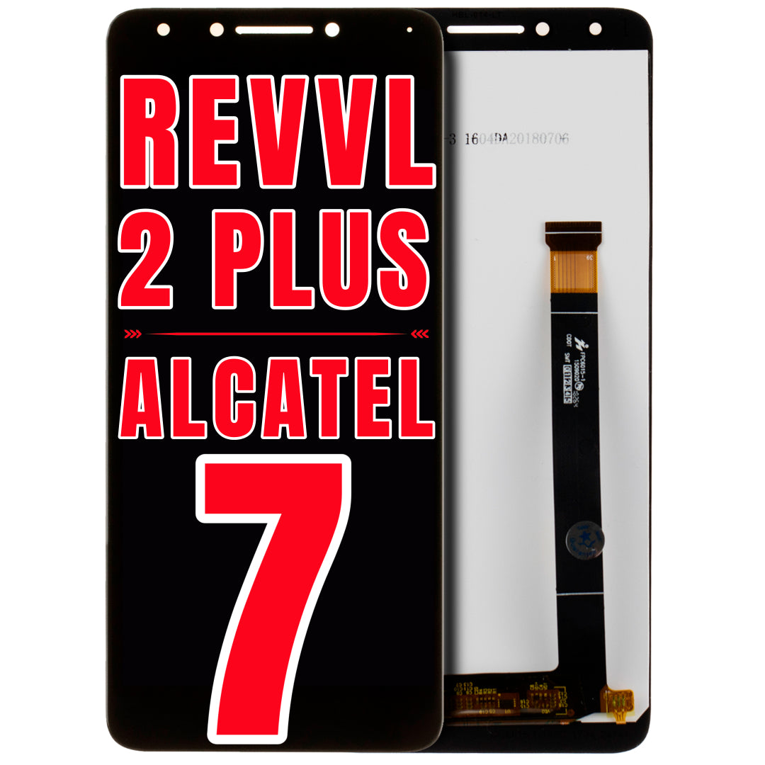 For T-Mobile Revvl 2 Plus / Alcatel 7 LCD Screen Replacement Without Frame (All Colors)