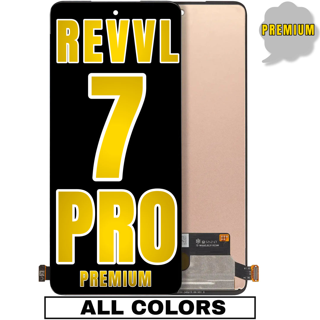 For T-Mobile Revvl 7 Pro OLED Screen Replacement Without Frame (Premium) (All Colors)