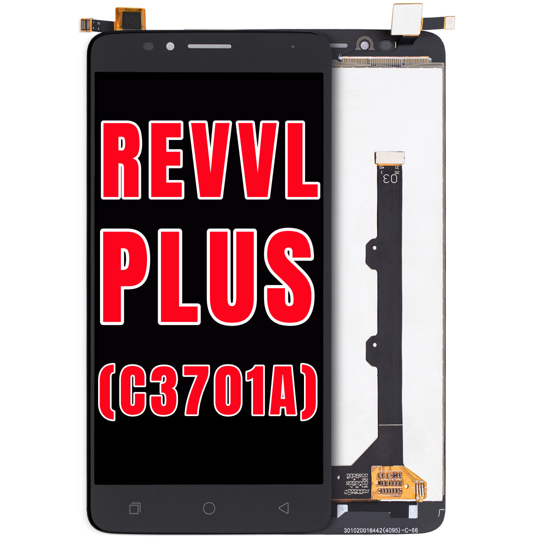 For T-Mobile Revvl Plus (C3701A) LCD Screen Replacement Without Frame (All Colors)