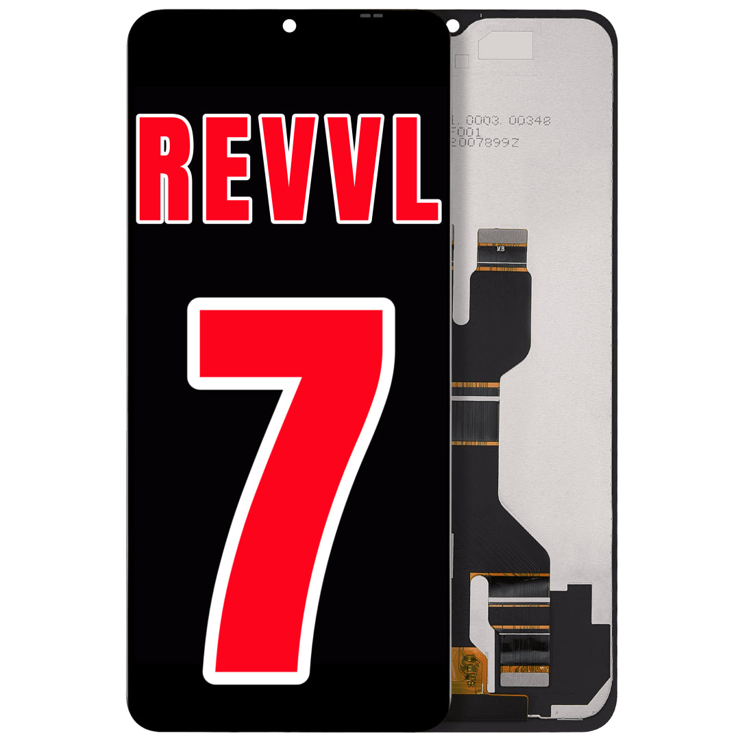 For T-Mobile Revvl 7 LCD Screen Replacement Without Frame (All Colors)