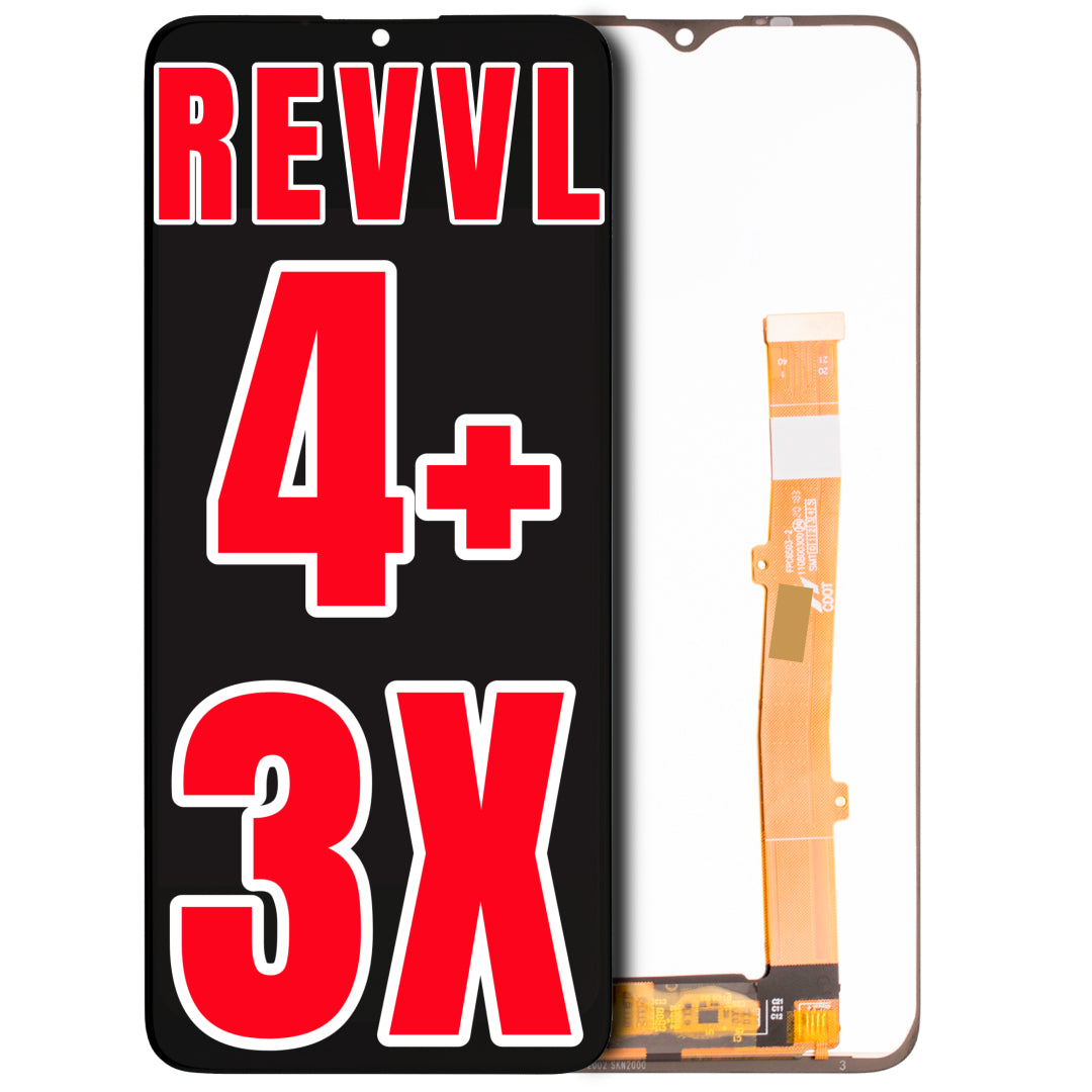 For T-Mobile Revvl 4 Plus (5062 / 2020) / Alcatel 3X (5061 / 2020) LCD Screen Replacement Without Frame (All Colors)