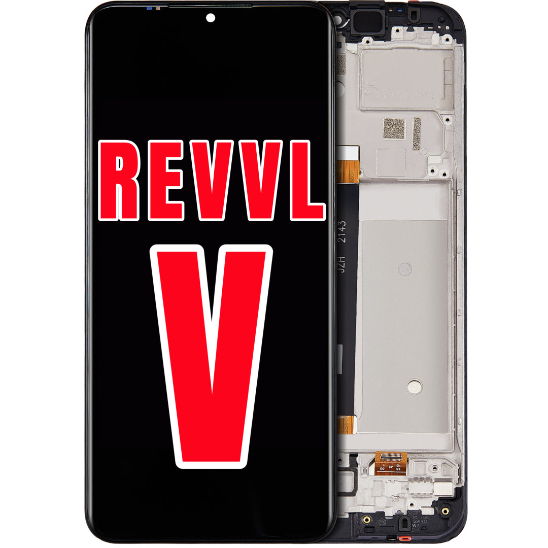 For T-Mobile Revvl V LCD Screen Replacement With Frame (All Colors)