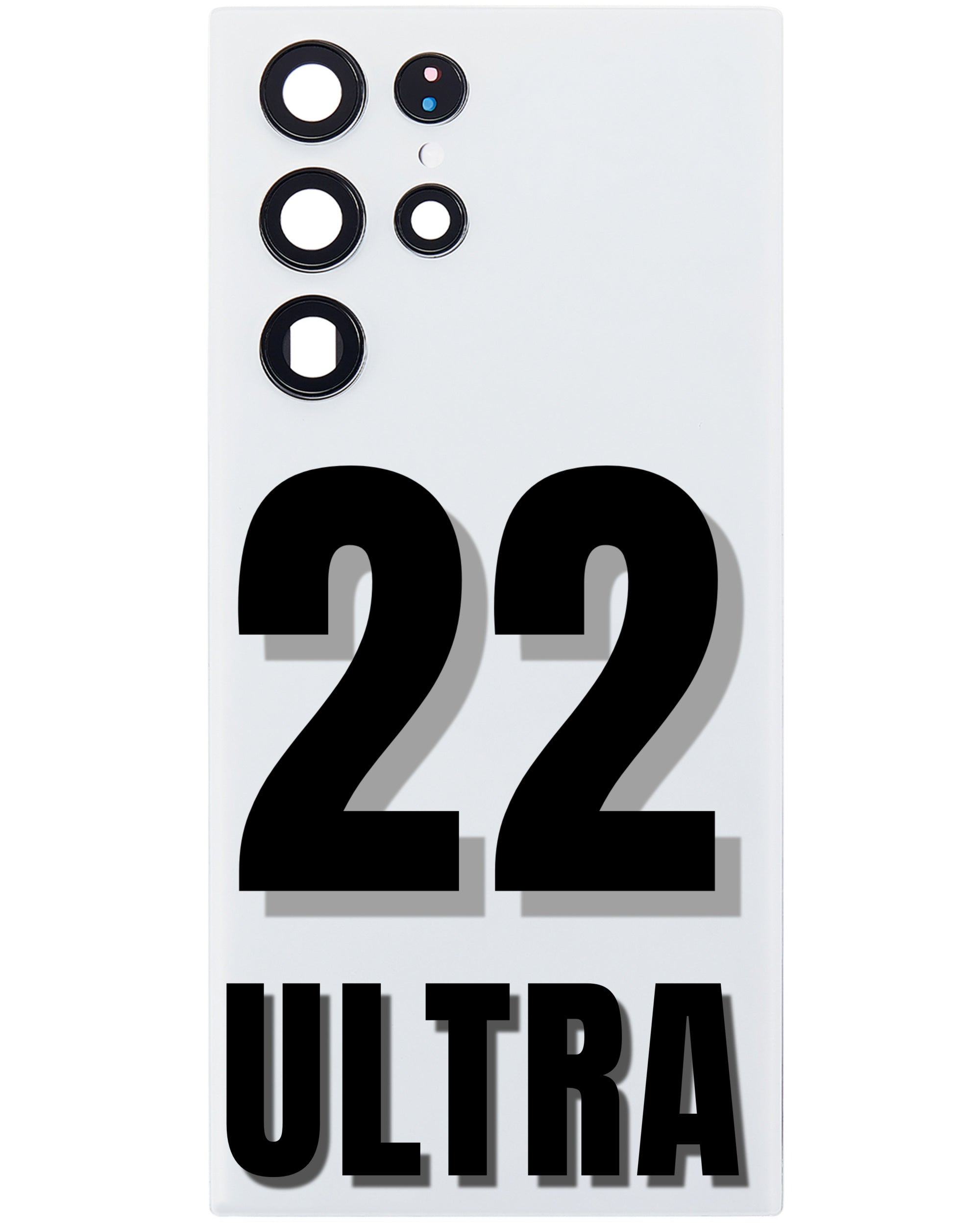 For Samsung Galaxy S22 Ultra 5G Back Cover With Camera Lens Glass Replacement (All Colors)