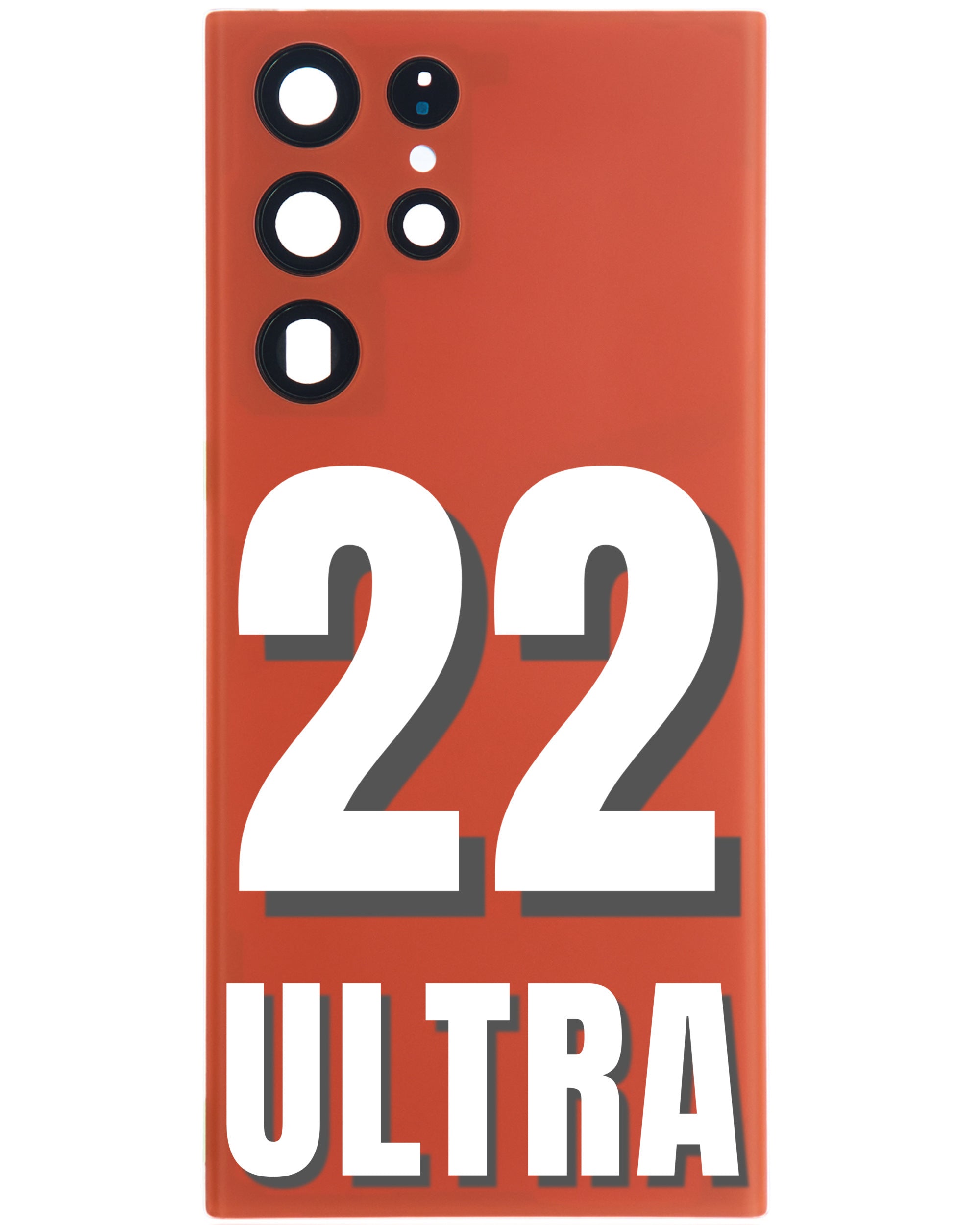 For Samsung Galaxy S22 Ultra 5G Back Cover With Camera Lens Glass Replacement (All Colors)