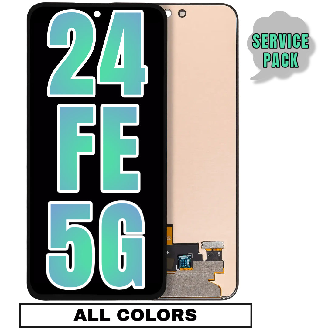 For Samsung Galaxy S24 FE 5G OLED Screen Replacement Without Frame (Service Pack) (All Colors)
