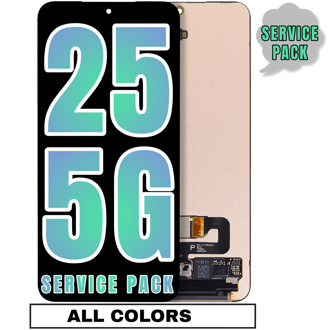 For Samsung Galaxy S25 5G OLED Screen Replacement Without Frame (Service Pack) (All Colors)