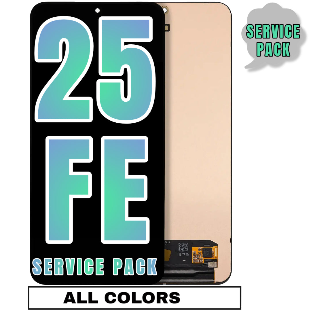 For Samsung Galaxy S25 FE 5G OLED Screen Replacement Without Frame (Service Pack) (All Colors)