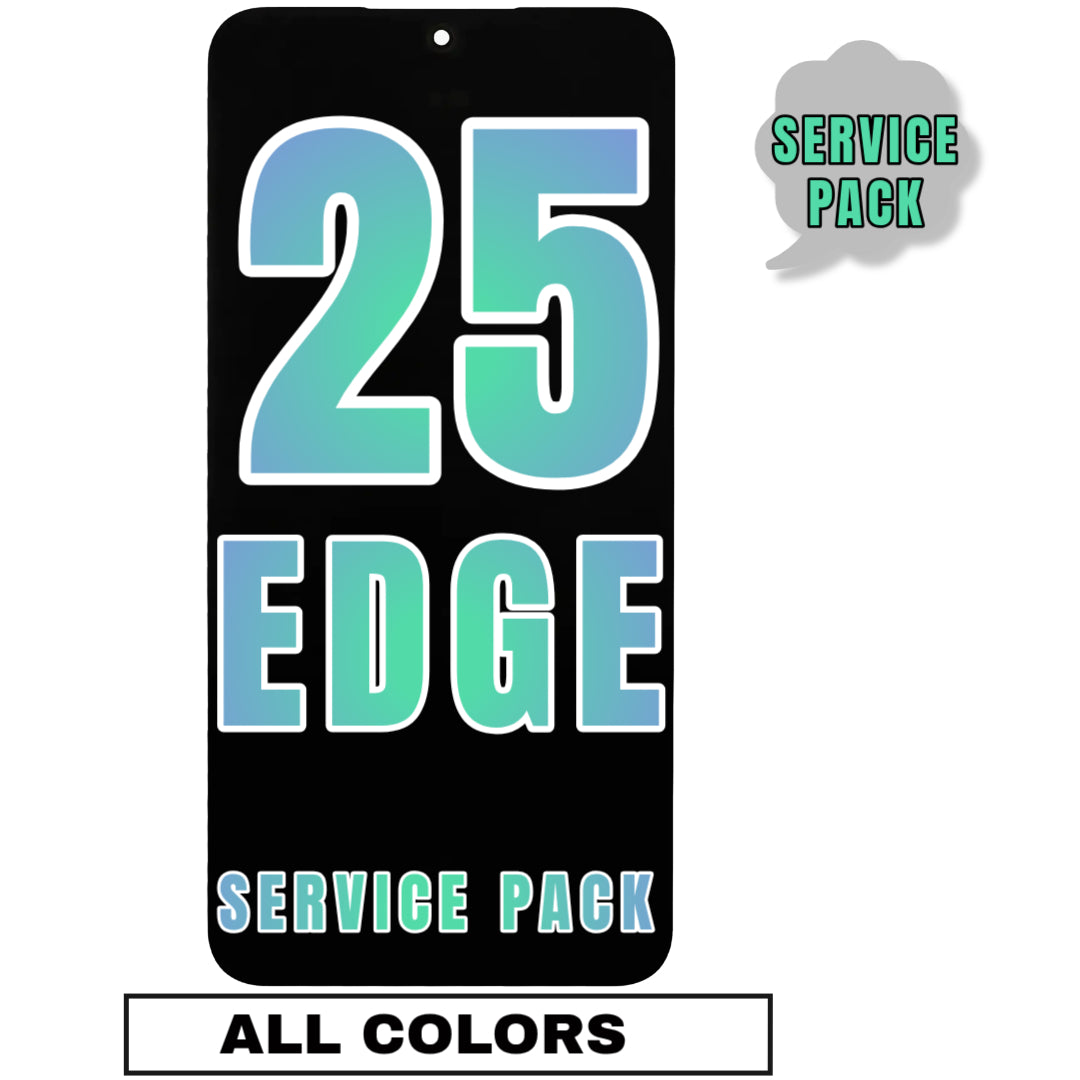 For Samsung Galaxy S25 Edge OLED Screen Replacement Without Frame (Service Pack) (All Colors)