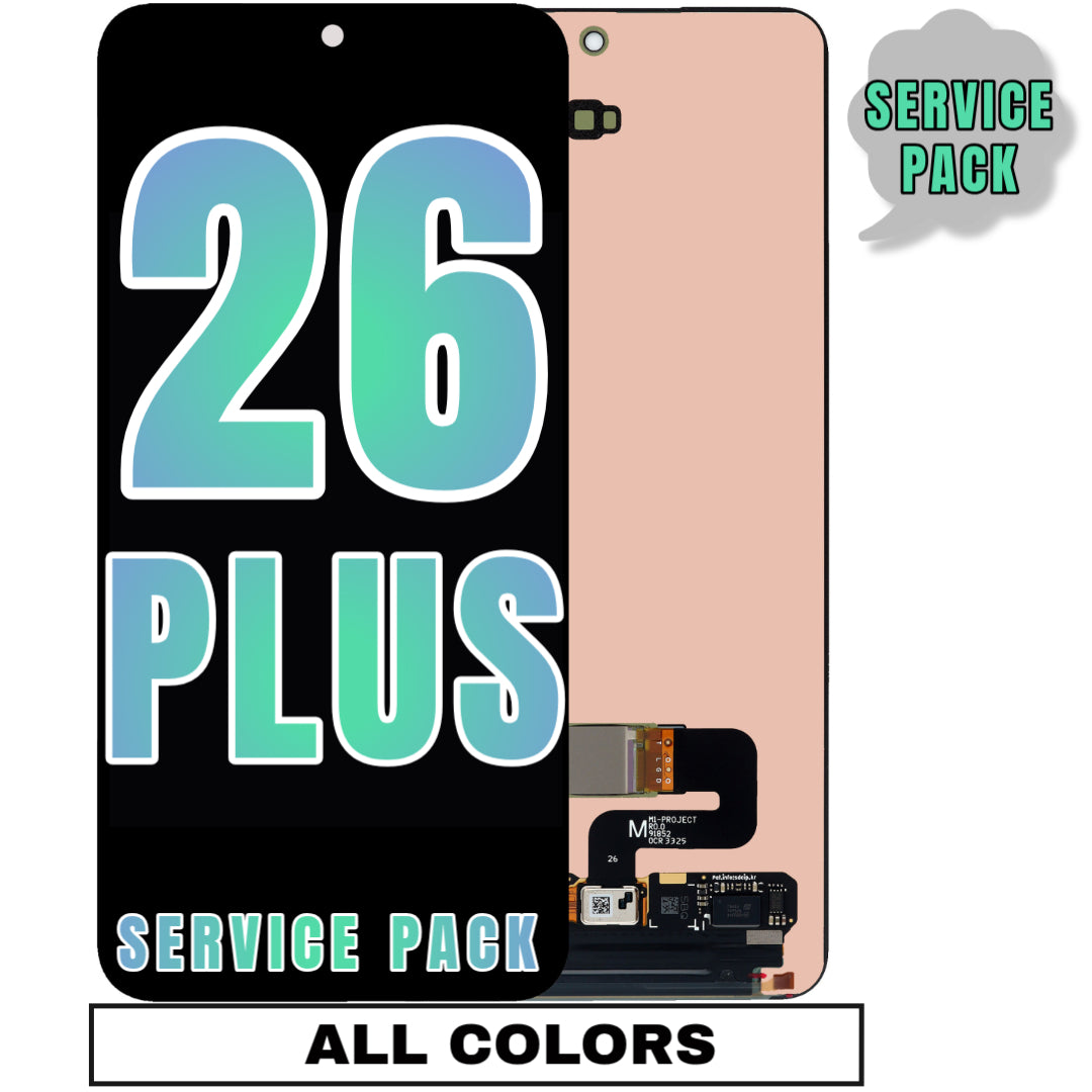 For Samsung Galaxy S26 Plus 5G OLED Screen Replacement Without Frame (Service Pack) (All Colors)