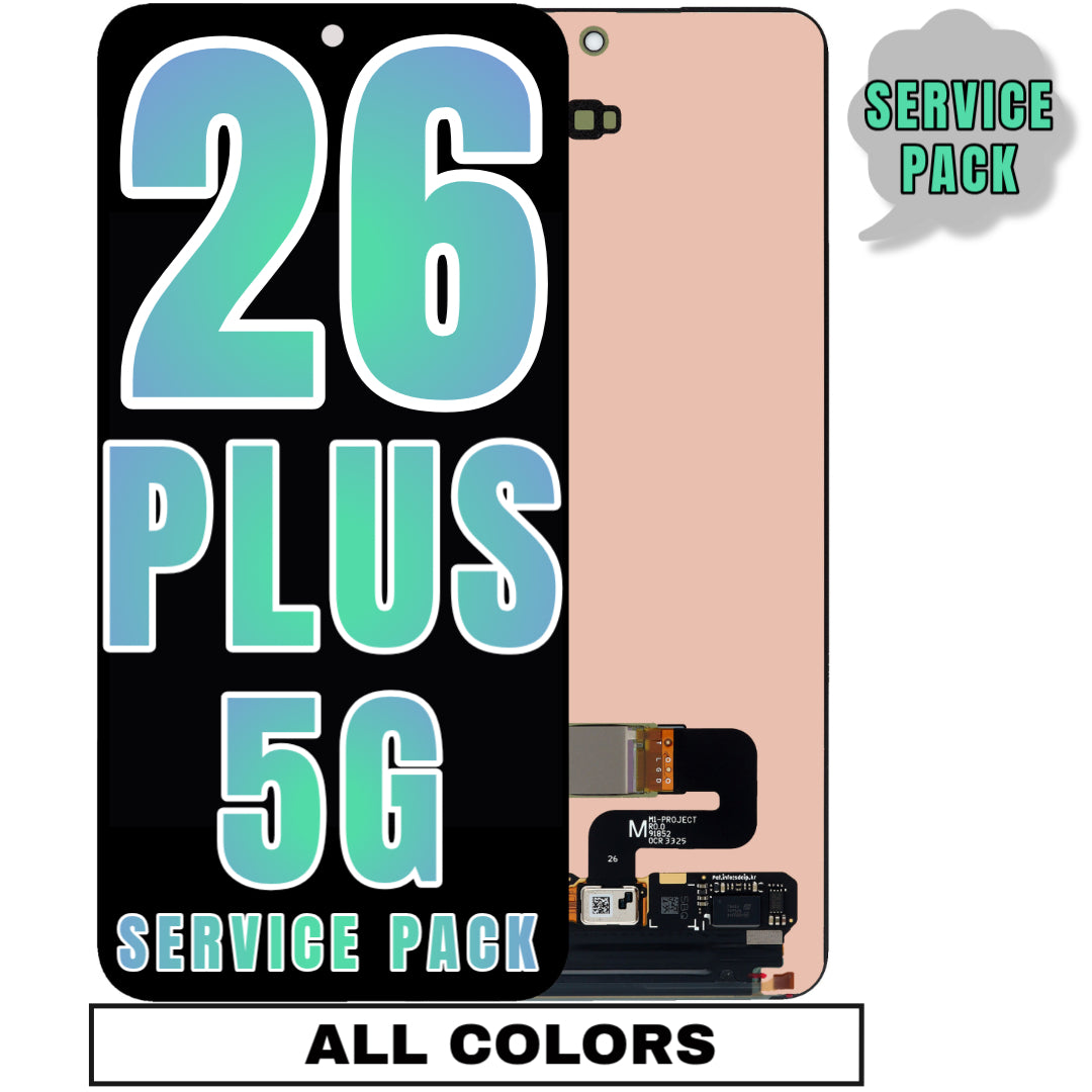 For Samsung Galaxy S26 Plus 5G OLED Screen Replacement Without Frame (Service Pack) (All Colors)