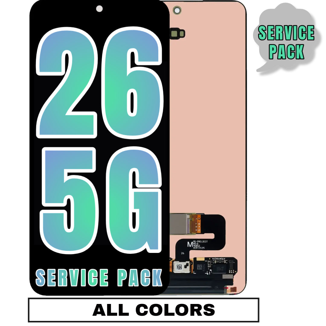 For Samsung Galaxy S26 5G OLED Screen Replacement Without Frame (Service Pack) (All Colors)