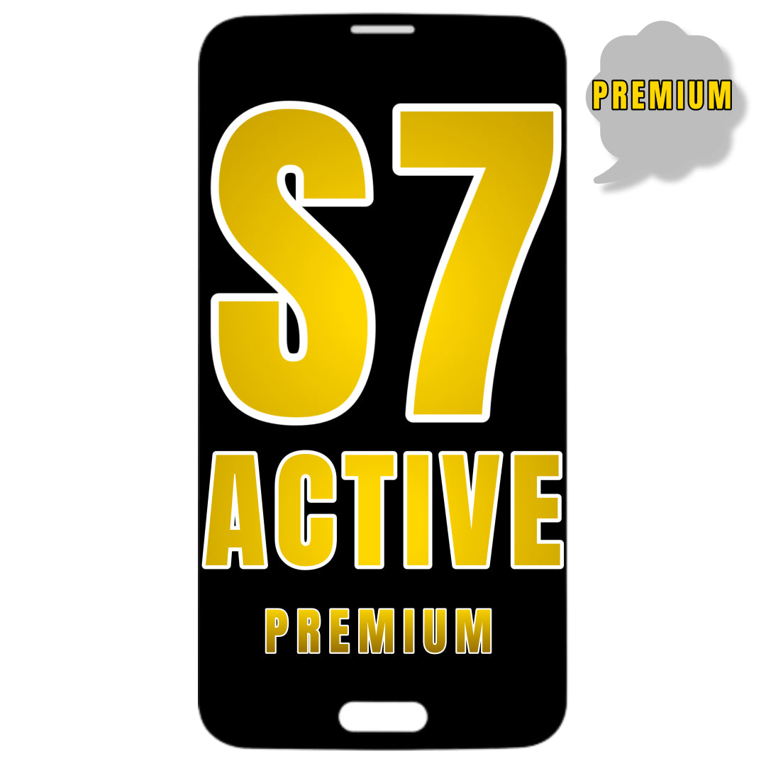 For Samsung Galaxy S7 Active OLED Screen Replacement Without Frame (Premium) (Black)