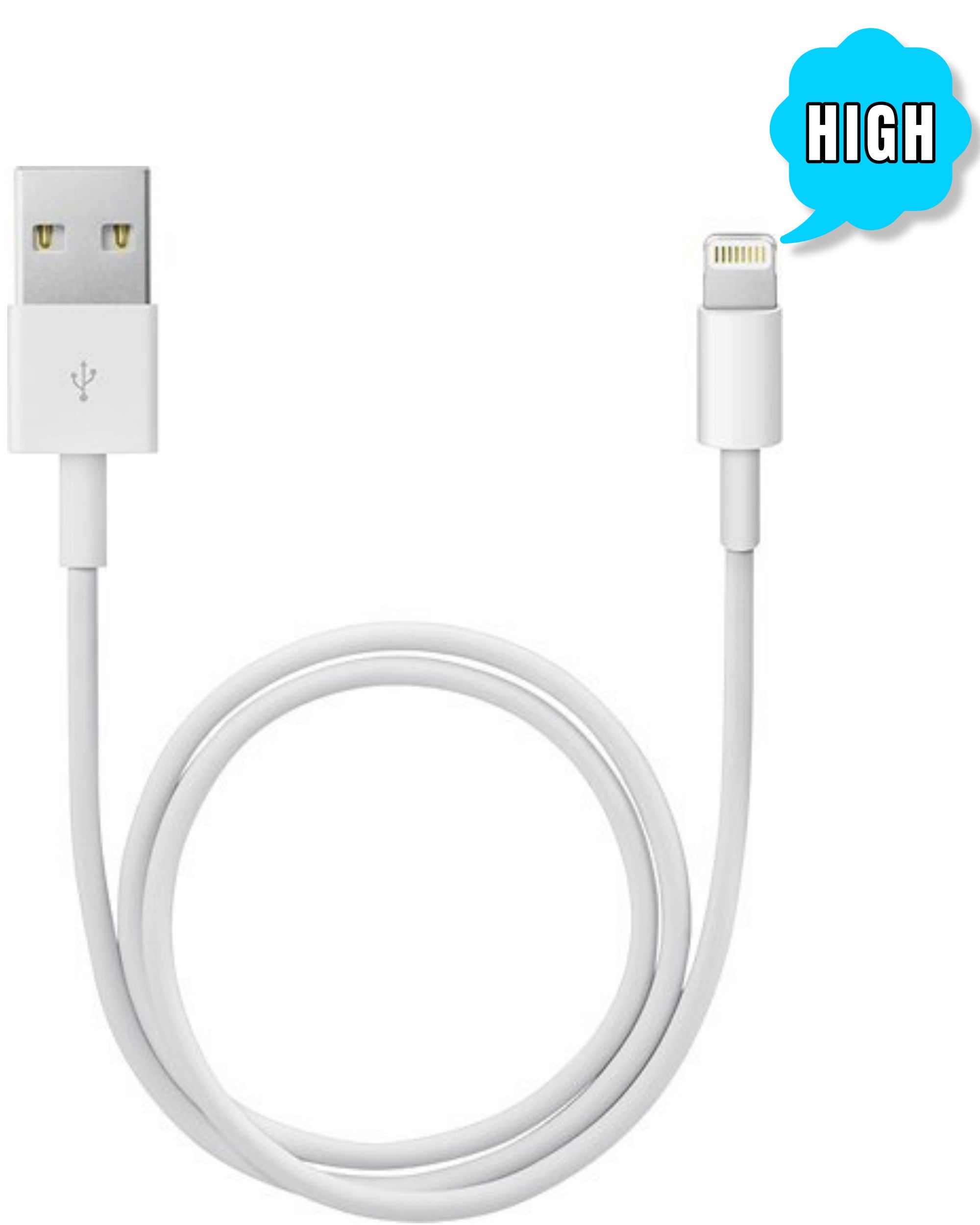 Charging Cable Type A to Lightning (All Size)