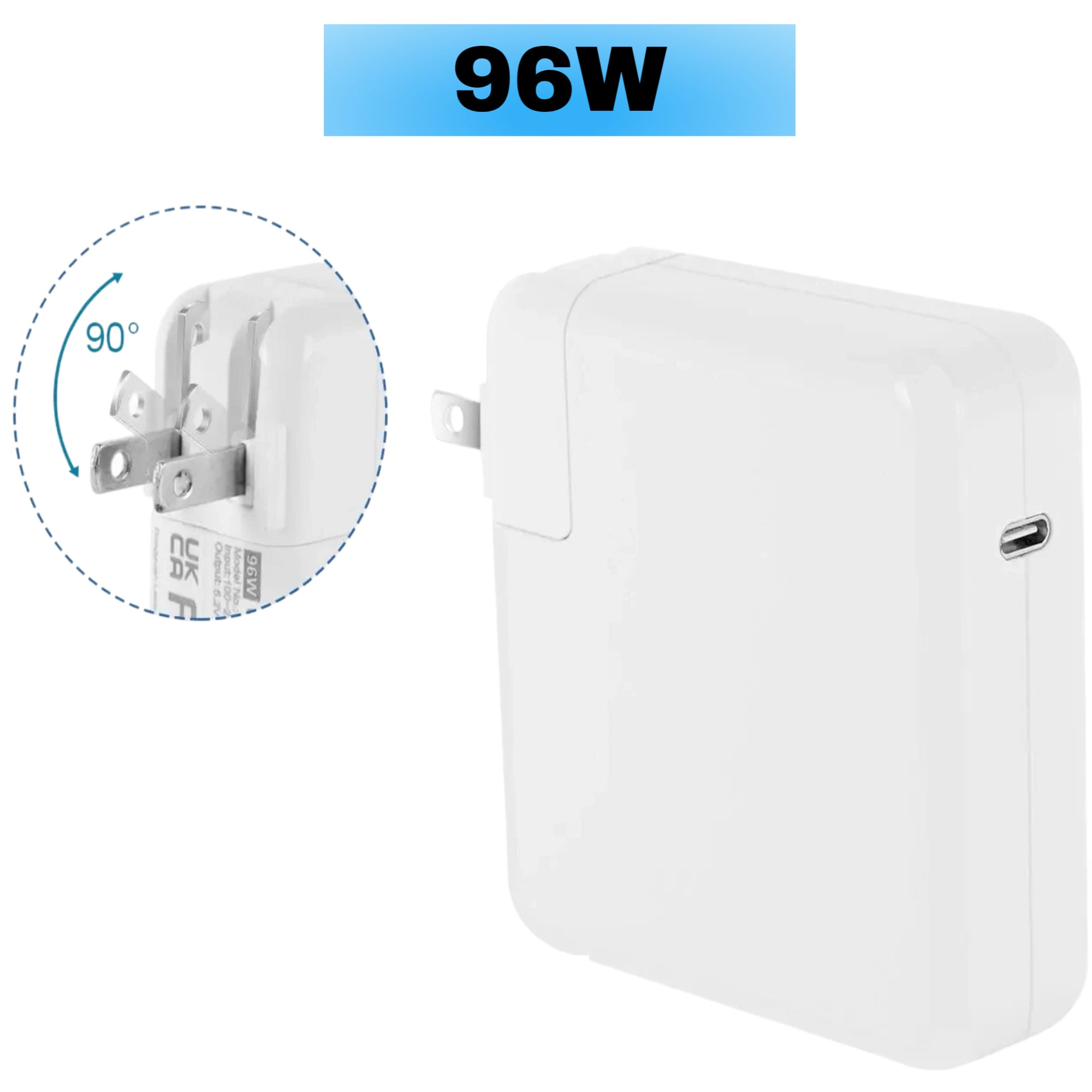For MacBook USB-C 96W Magsafe Power Adapter