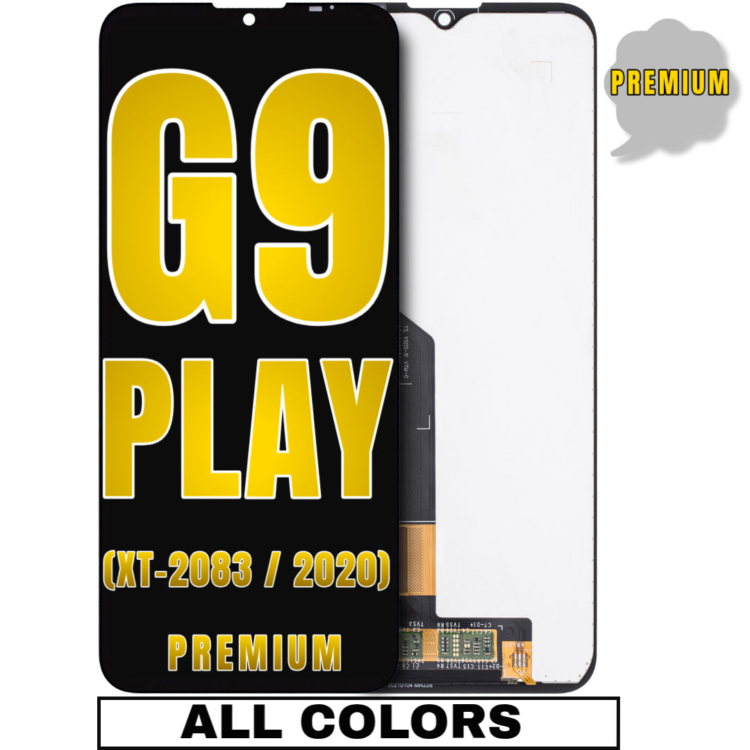 For Motorola G9 Play (XT-2083 / 2020) LCD Screen Replacement Without Frame/ US Version (Premium / Refurbished) (All Colors)