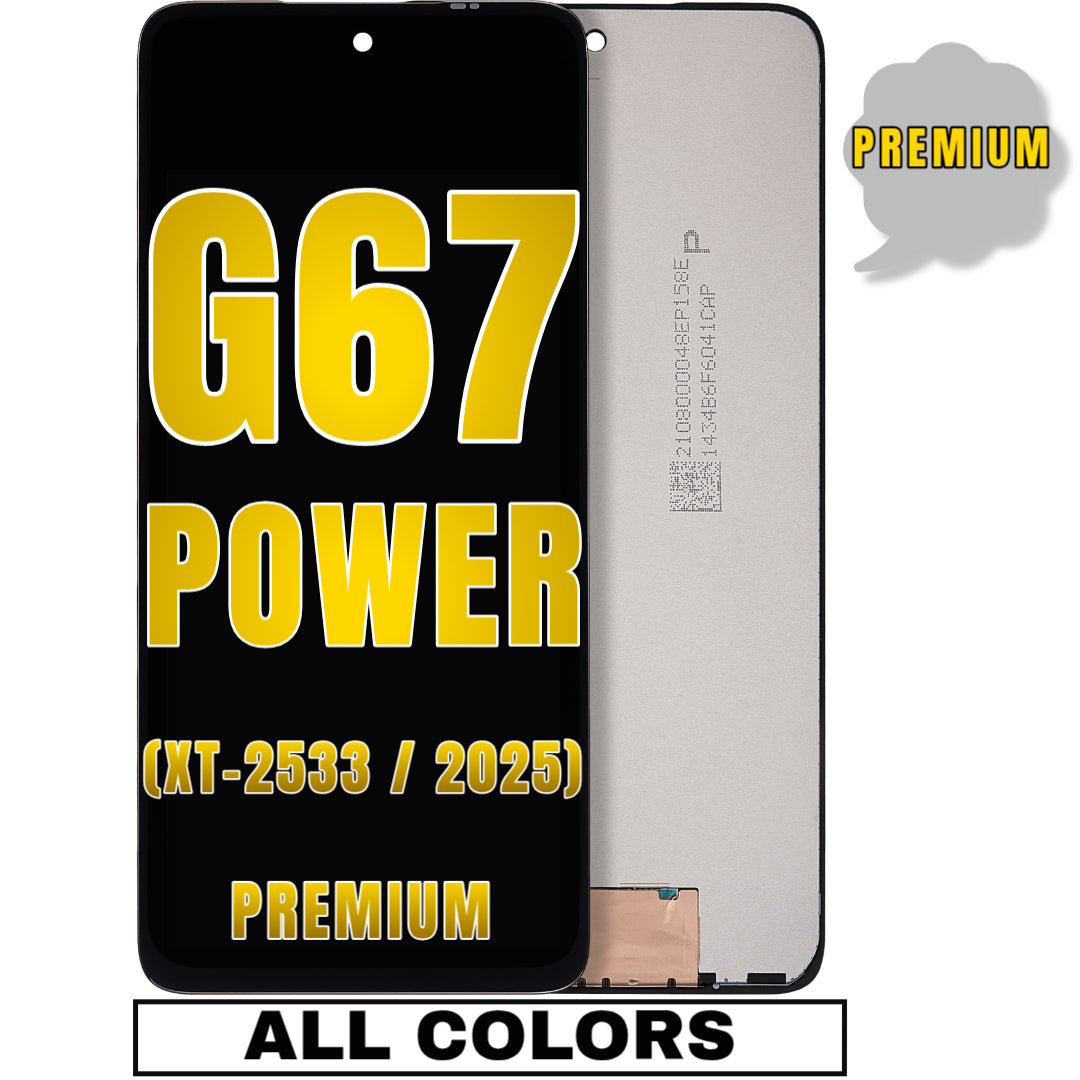 For Moto G67 Power (XT-2533 / 2025) LCD Screen Replacement Without Frame (Premium) (All Colors)