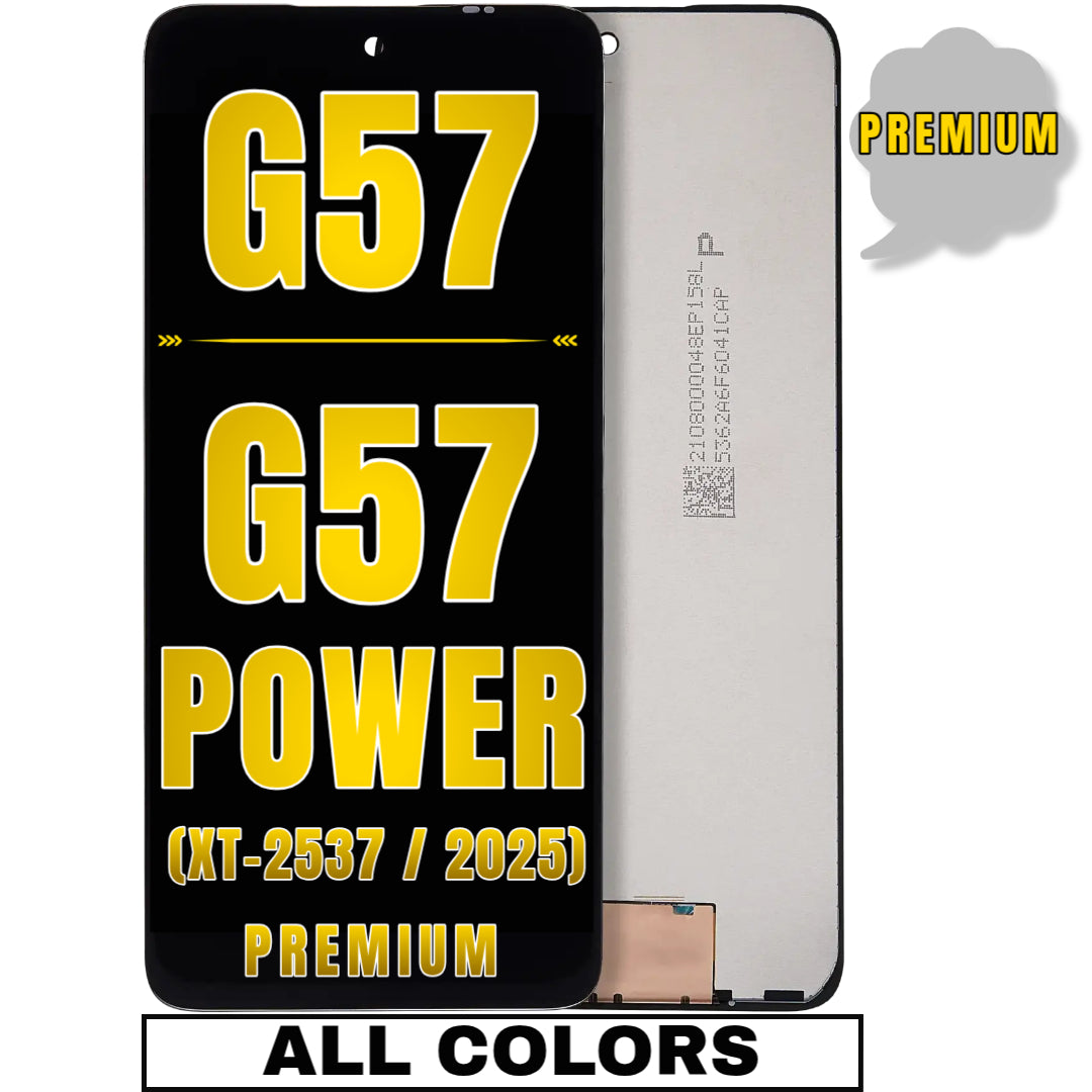 For Moto G57 (XT-2537 / 2025) / G57 Power (XT-2537 / 2025) LCD Screen Replacement Without Frame (Premium) (All Colors)
