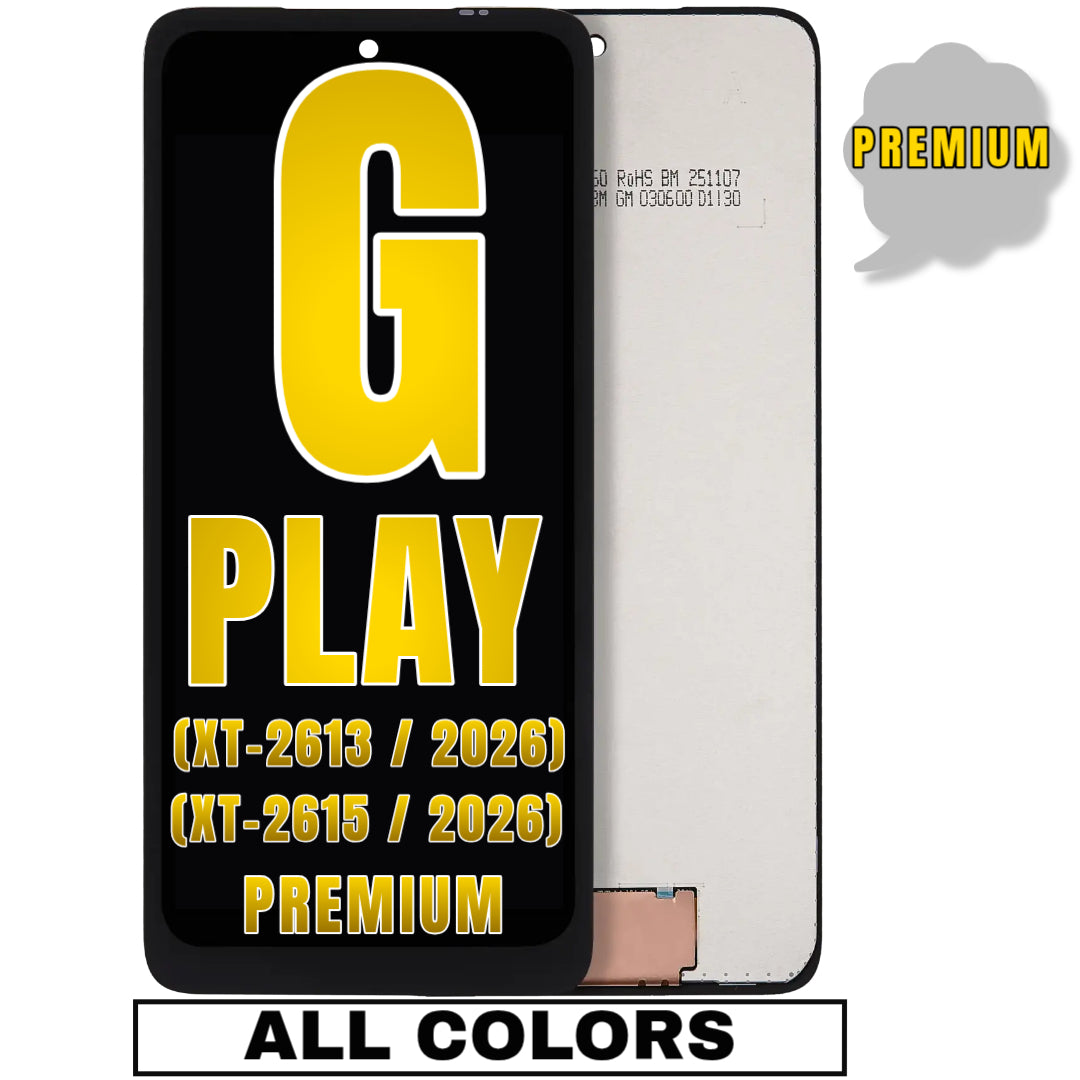 For Moto G 5G (XT-2613 / 2026) / G Play (XT-2615 / 2026) LCD Screen Replacement Without Frame (Premium) (All Colors)