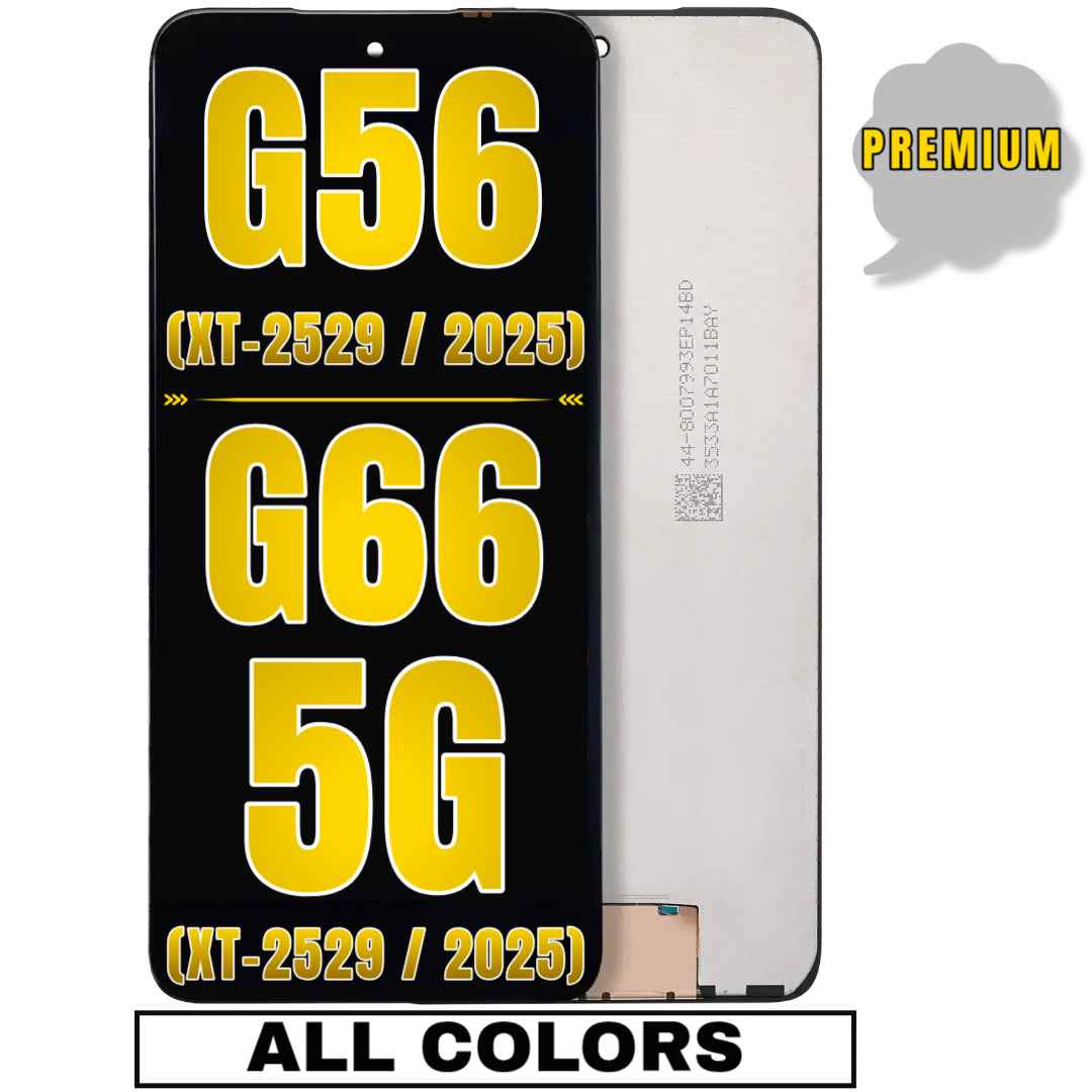 For Moto G56 5G (XT-2529 / 2025) / G66 5G (XT-2529 / 2025) LCD Screen Replacement Without Frame (Premium) (All Colors)