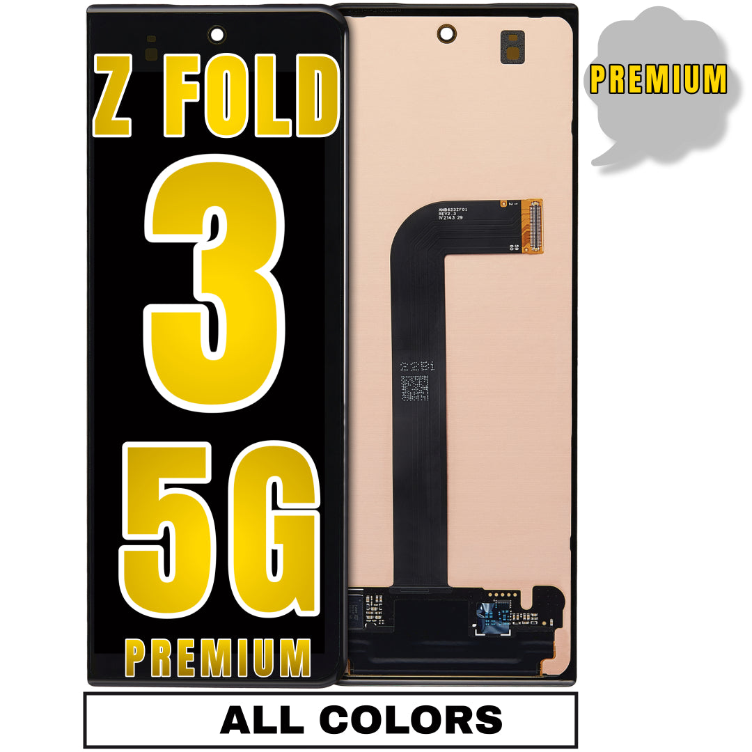 For Samsung Galaxy Z Fold 3 5G F926 Outer OLED Screen Replacement Without Frame (Premium) (All Colors)