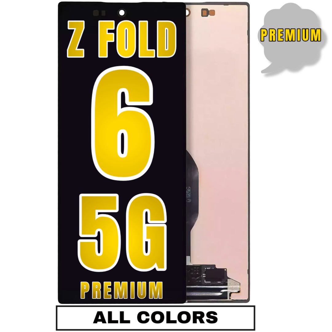 For Samsung Z Fold 6 5G (F956) Outer OLED Screen Replacement Without Frame (Premium) (All Colors)