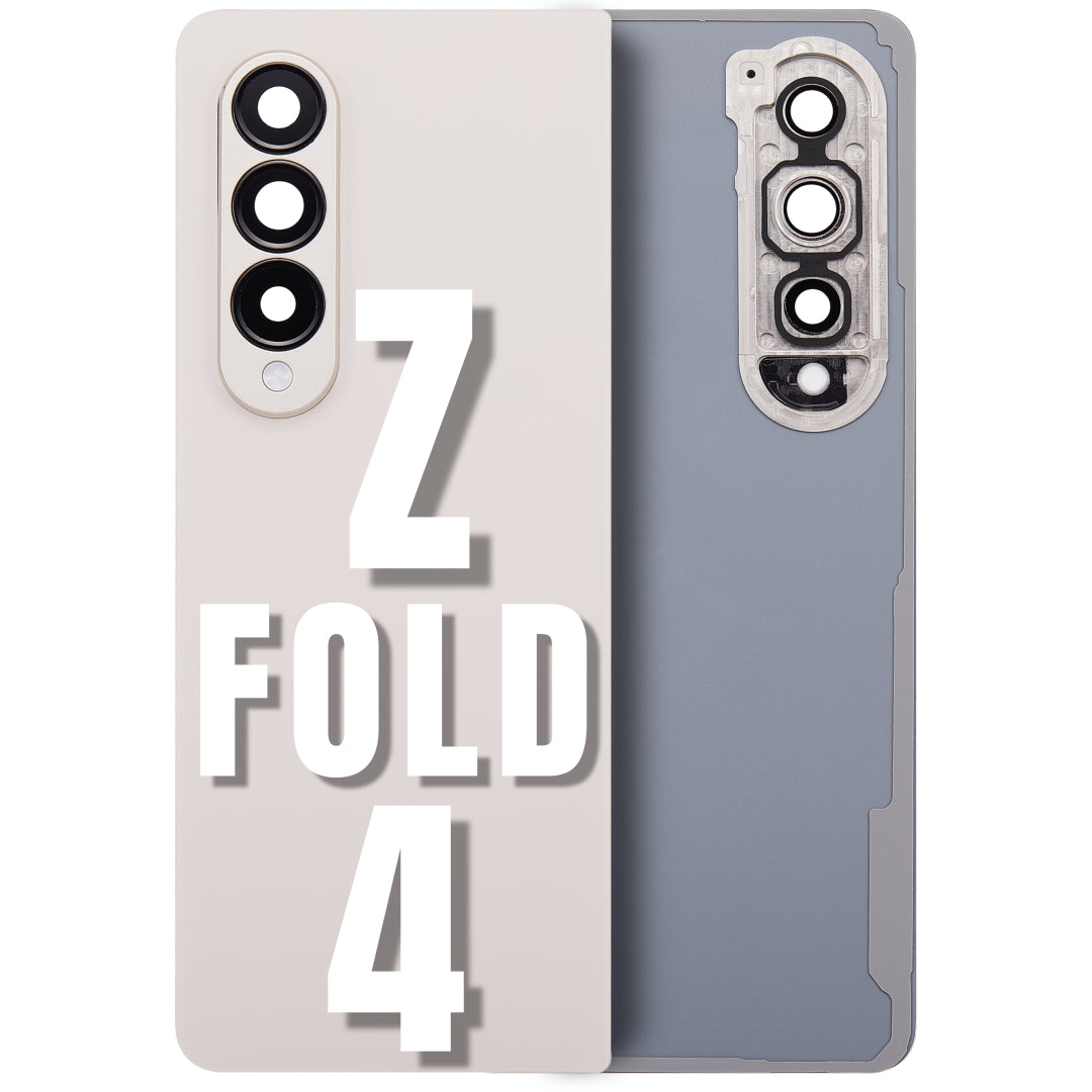 For Samsung Z Fold 4 5G (F936) Back Glass Cover Replacement With Camera Lens (All Colors)