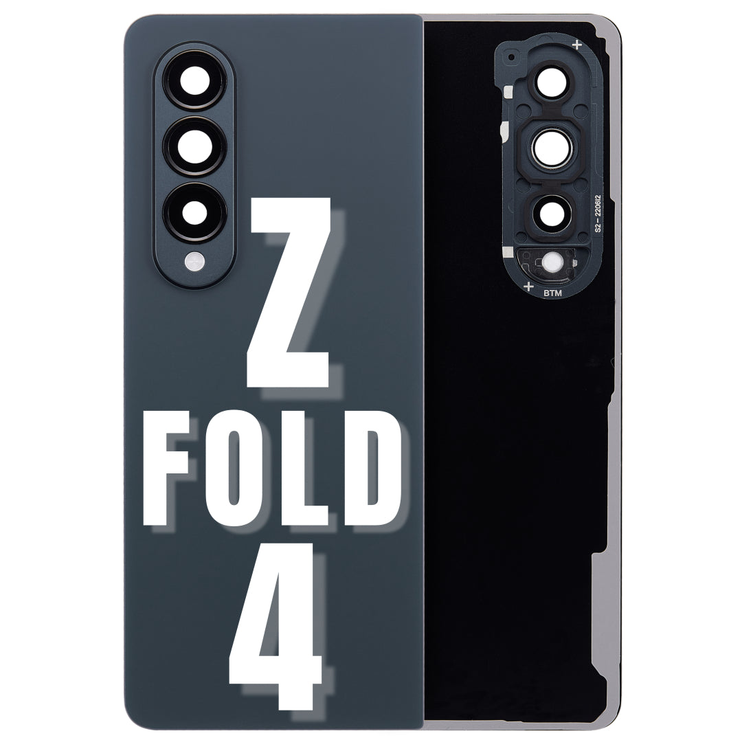 For Samsung Z Fold 4 5G (F936) Back Glass Cover Replacement With Camera Lens (All Colors)