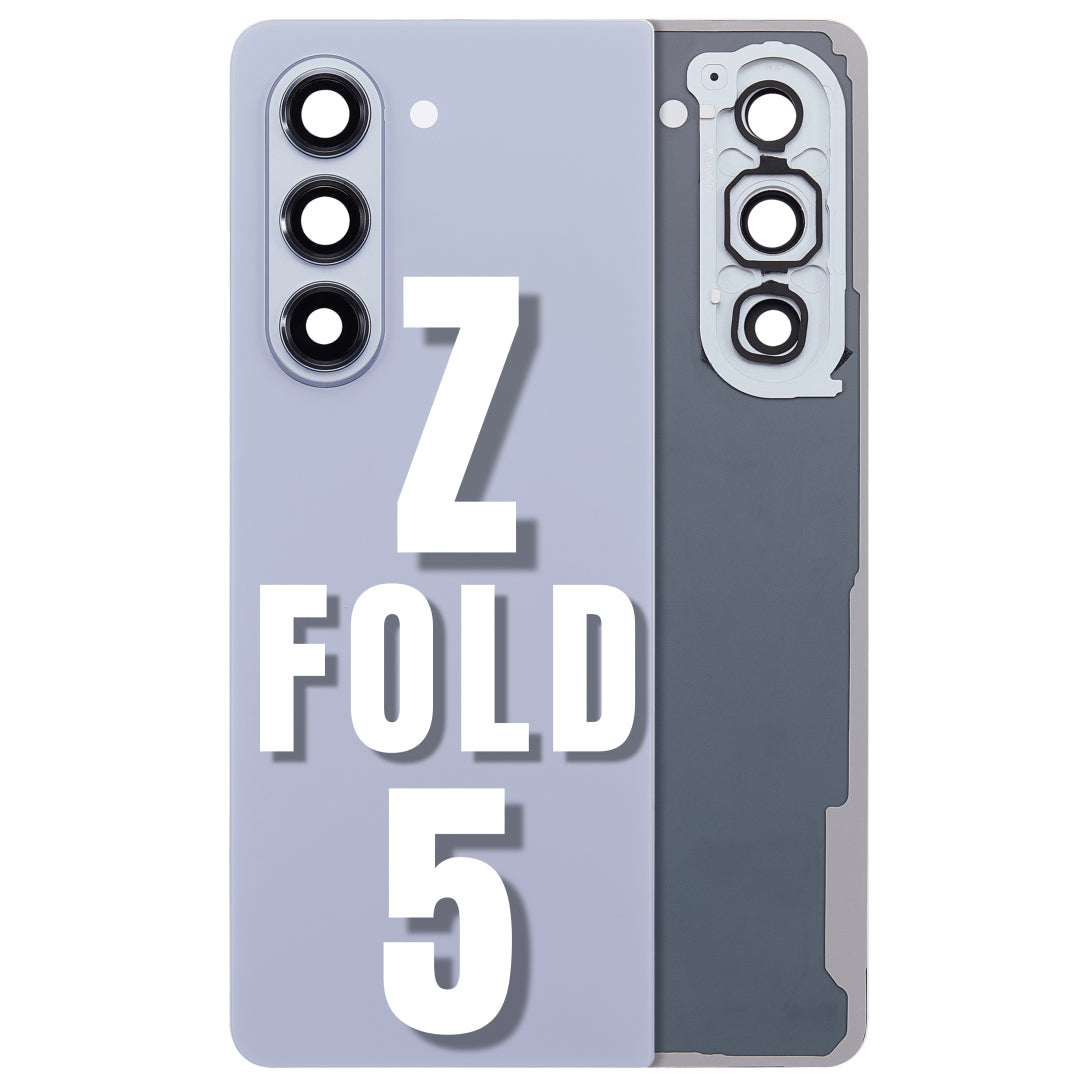 For Samsung Z Fold 5 5G (F946) Back Glass Cover Replacement With Camera Lens (All Colors)