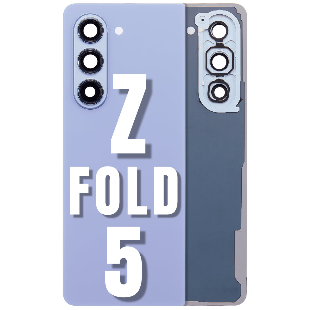 For Samsung Z Fold 5 5G (F946) Back Glass Cover Replacement With Camera Lens (All Colors)