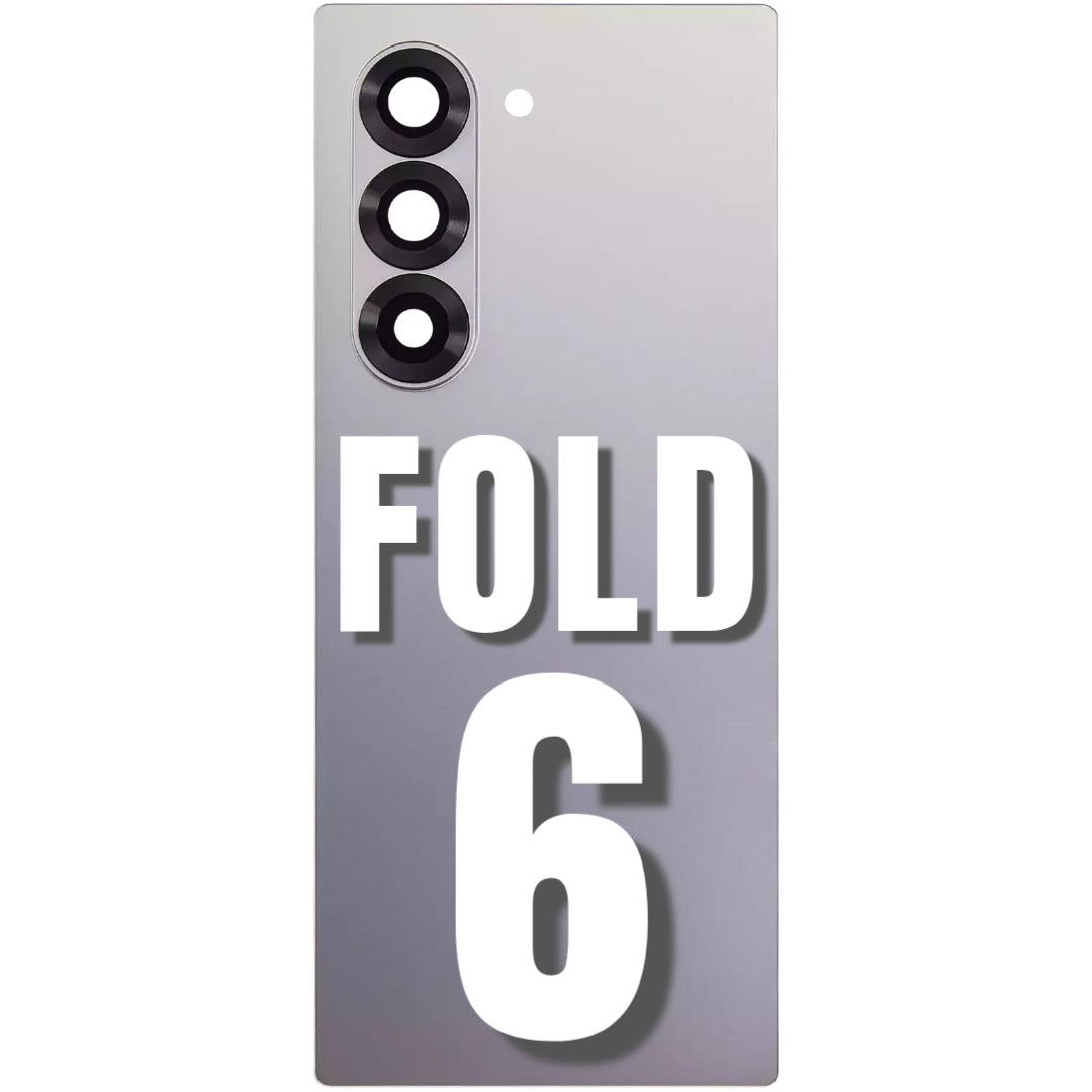For Samsung Z Fold 6 5G Back Glass Cover Replacement With Camera Lens (All Colors)