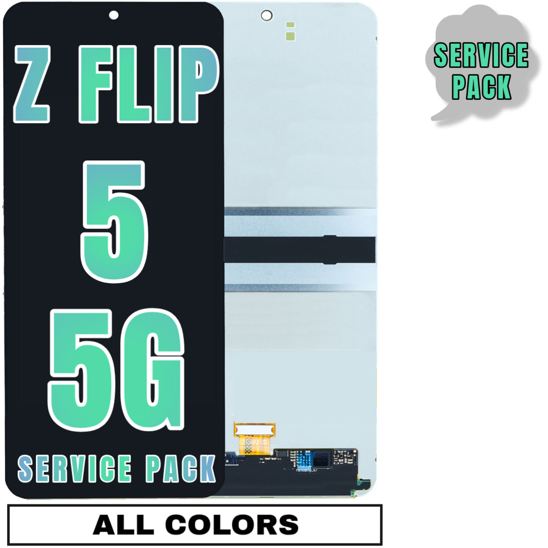 For Samsung Galaxy Z Flip 5 5G OLED Screen Replacement Without Frame (Service Pack) (All Colors)