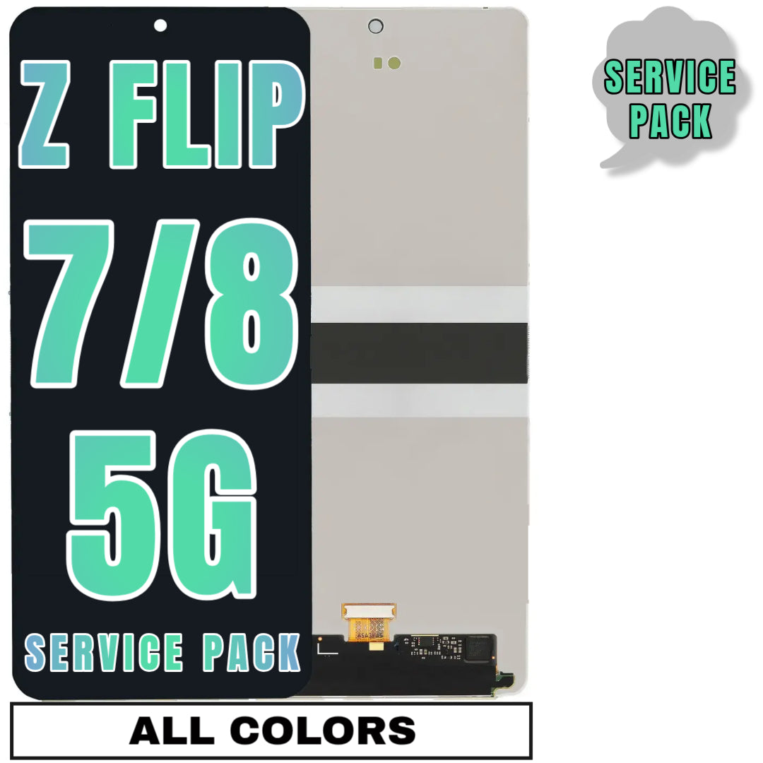 For For Samsung Galaxy Z Flip 7 5G (F766) OLED Screen Replacement Without Frame (Service Pack) (All Colors)