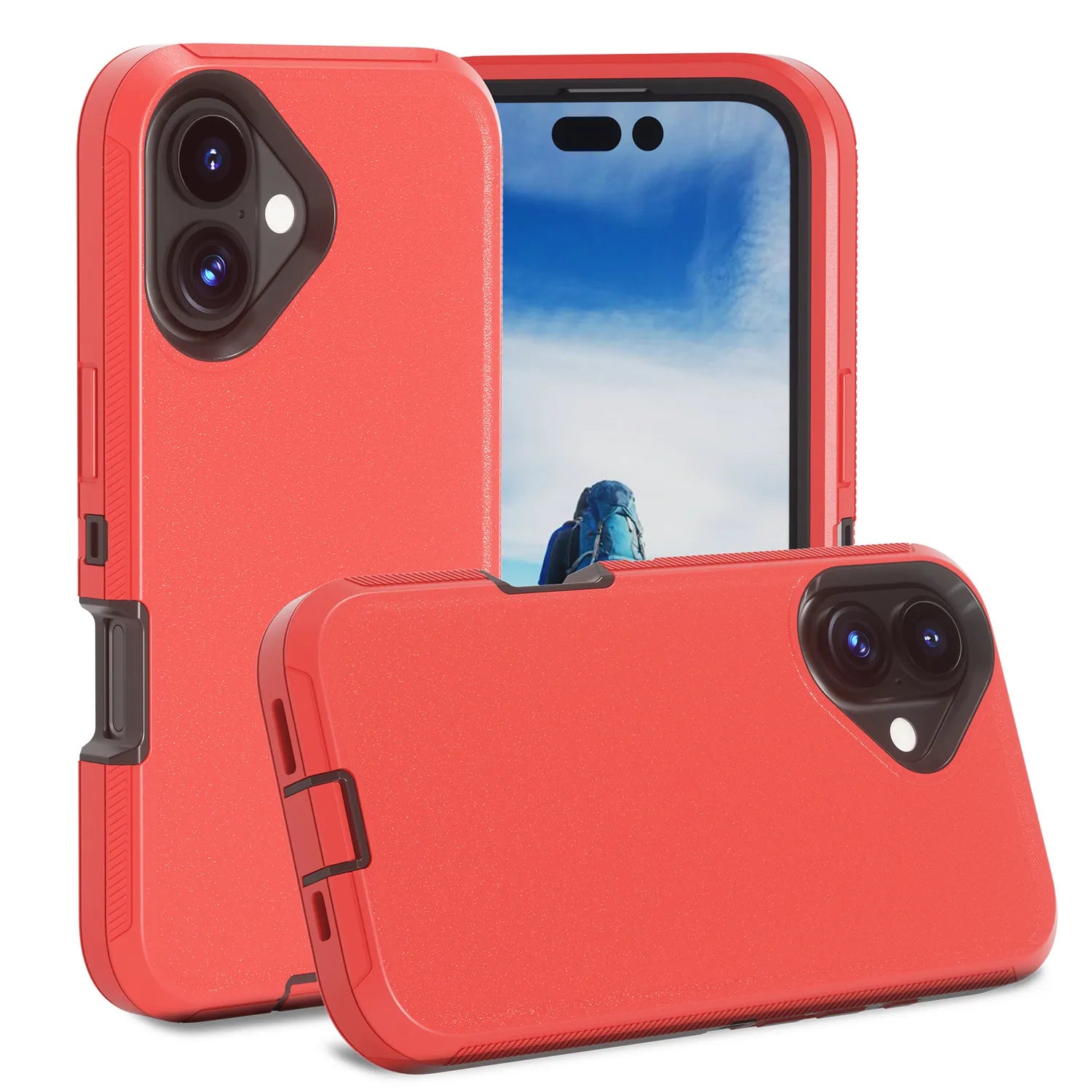 For iPhone 16 / 16 Plus / 16 Pro / 16 Pro Max Heavy Duty Cases (All Colors)