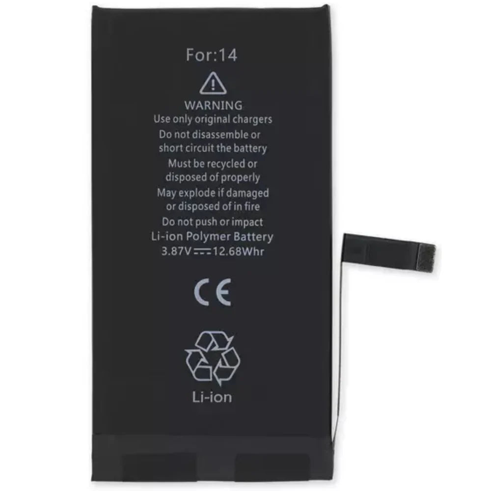 For iPhone 14 Battery Replacement (High Capacity)