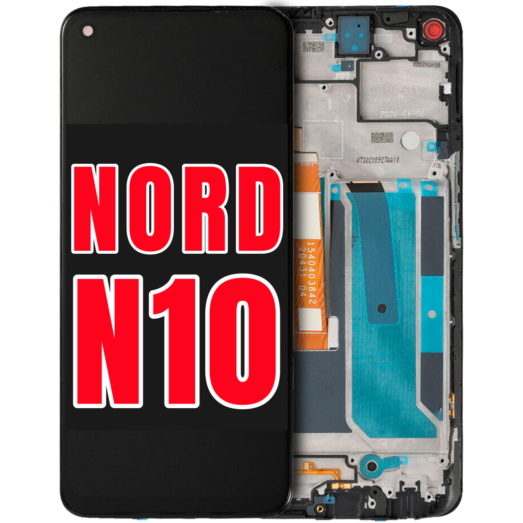 For OnePlus Nord N10 LCD Replacement With Frame (All Colors)