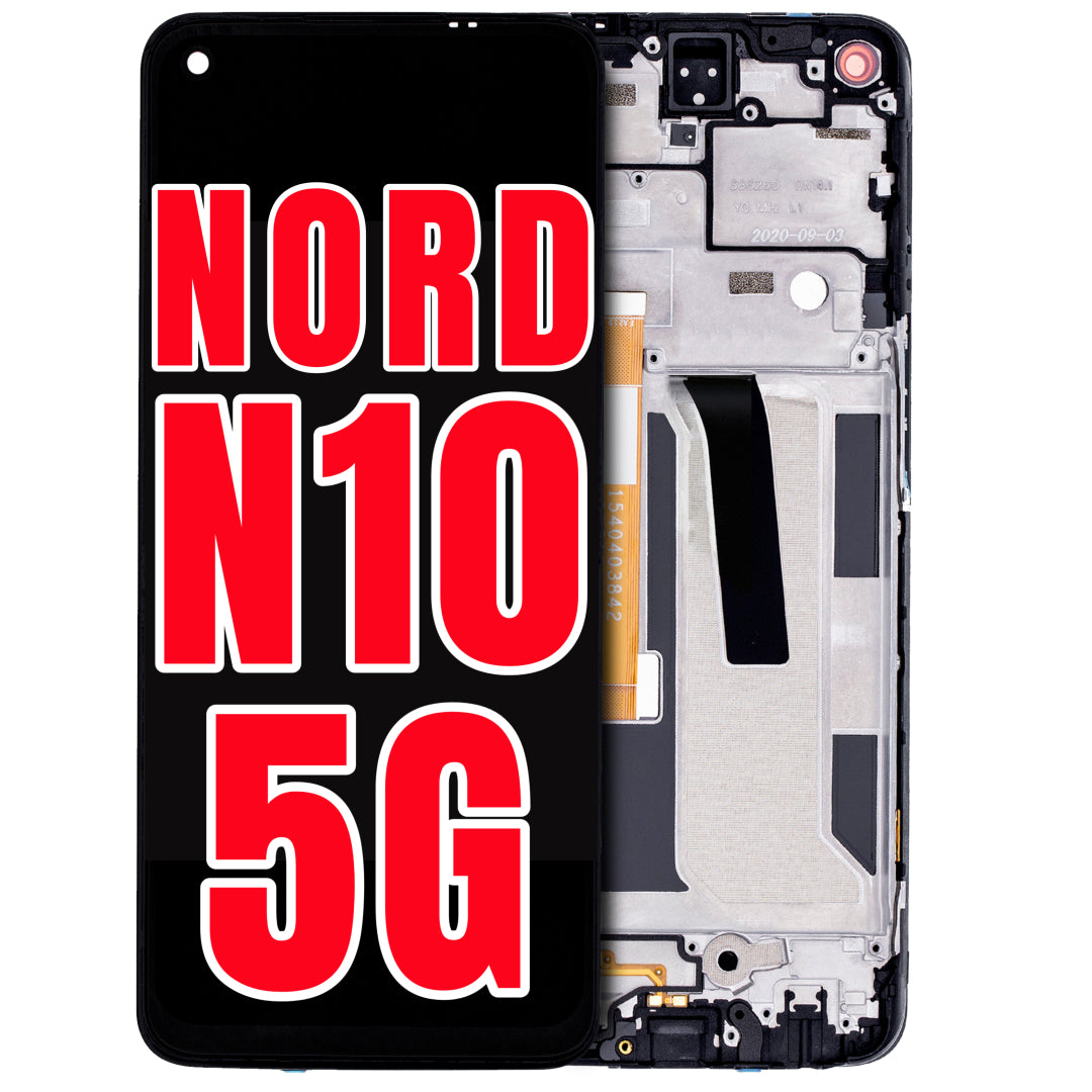 For OnePlus Nord N10 5G LCD Replacement With Frame (All Colors)