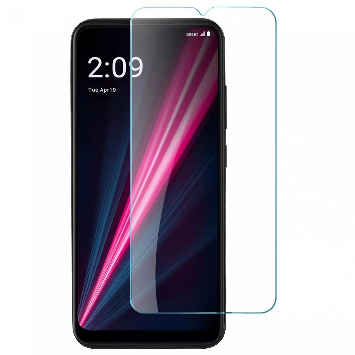 For T-Mobile Revvl Clear Tempered Glass Protector (Single Pack / All Model)